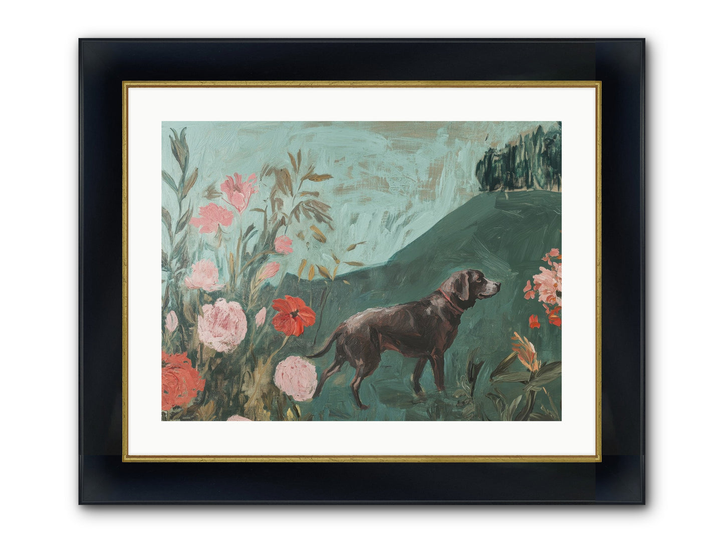 Legacy Of Love Framed Print - Wide Black w/Gold 24x18