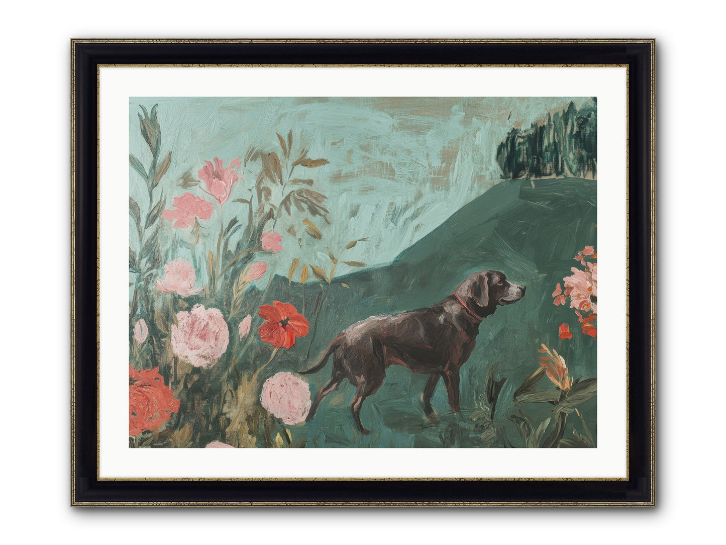 Legacy Of Love Framed Print - Black & Gold 32x24