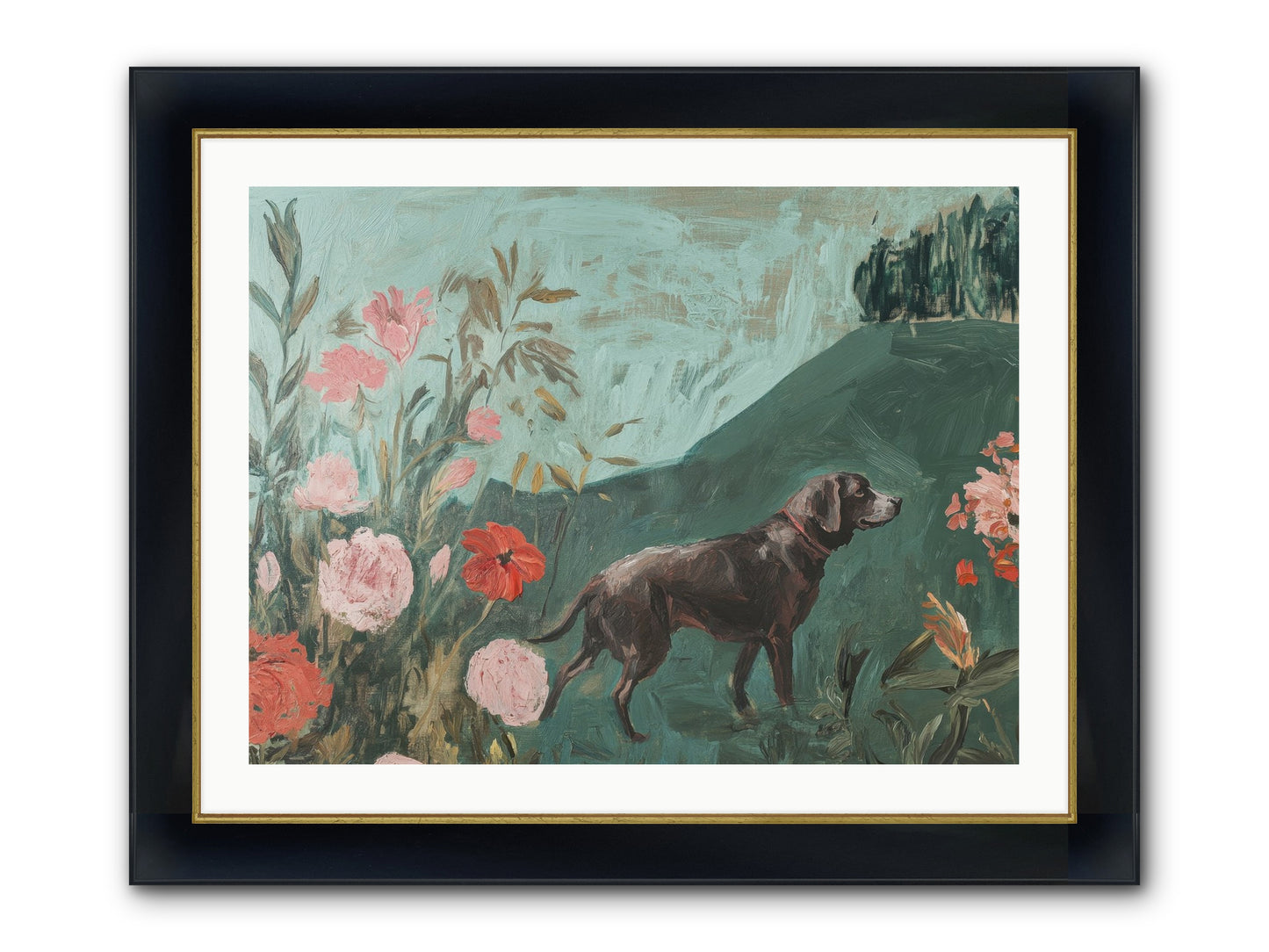 Legacy Of Love Framed Print - Wide Black w/Gold 32x24