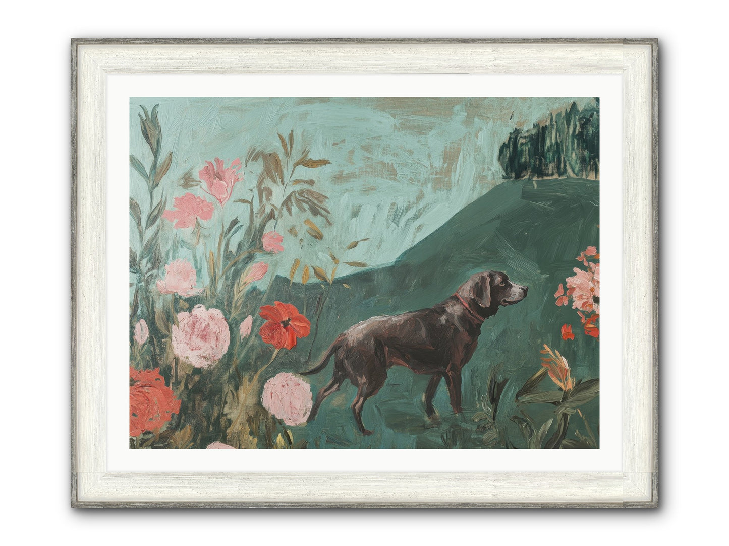 Legacy Of Love Framed Print - Driftwood White 40x30
