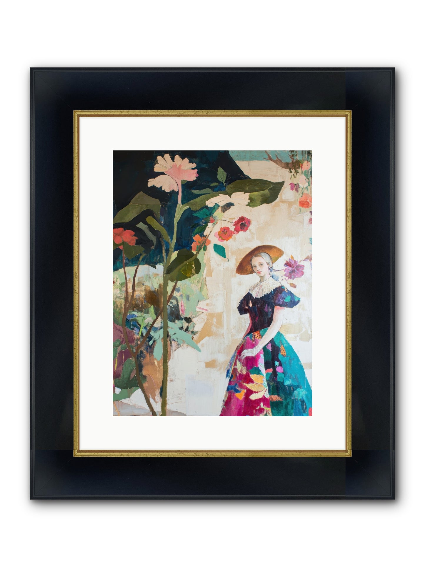 Legacy Of Seeds Framed Print - Wide Black w/Gold 12x16