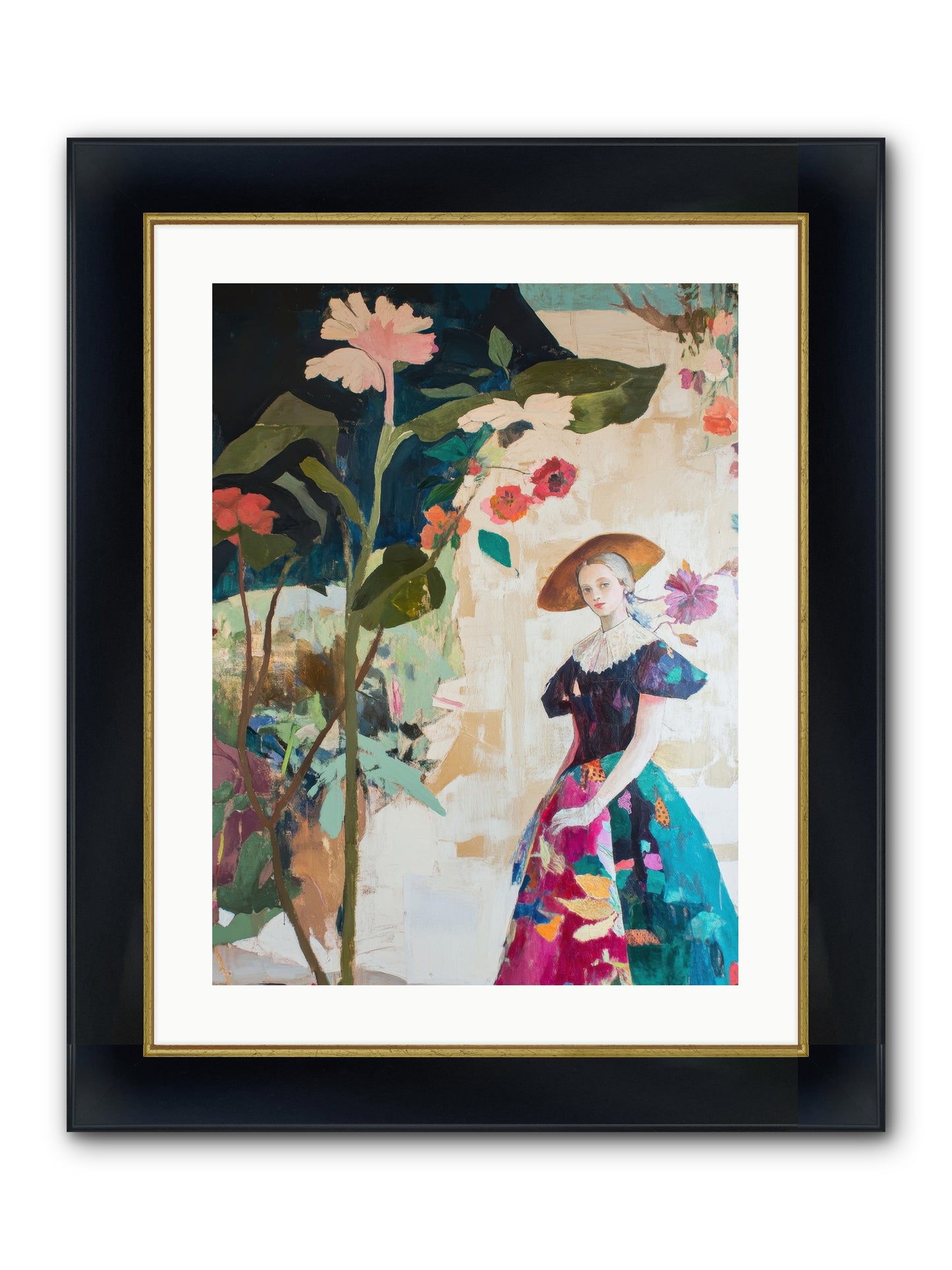 Legacy Of Seeds Framed Print - Wide Black w/Gold 18x24