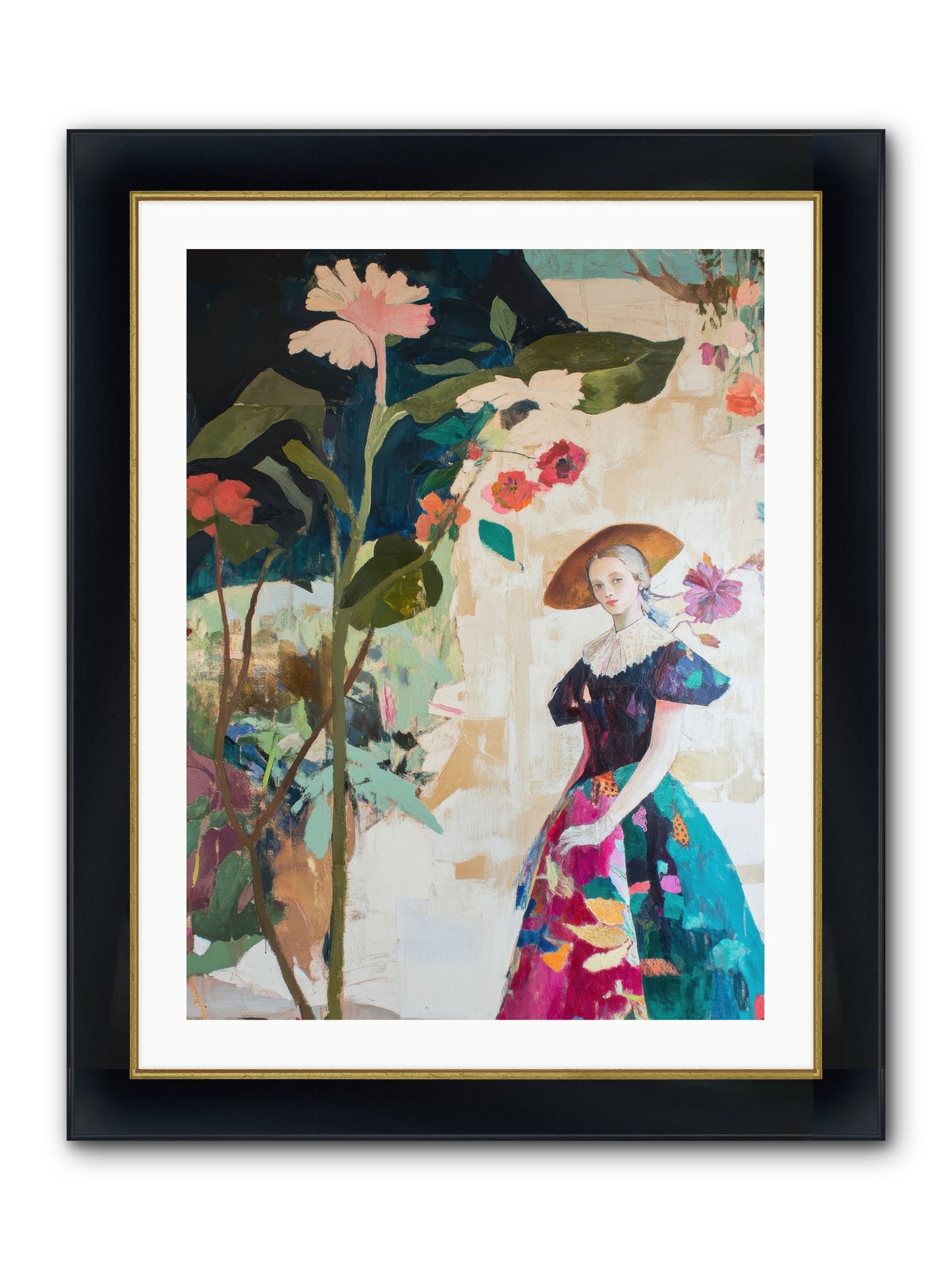 Legacy Of Seeds Framed Print - Wide Black w/Gold 24x32