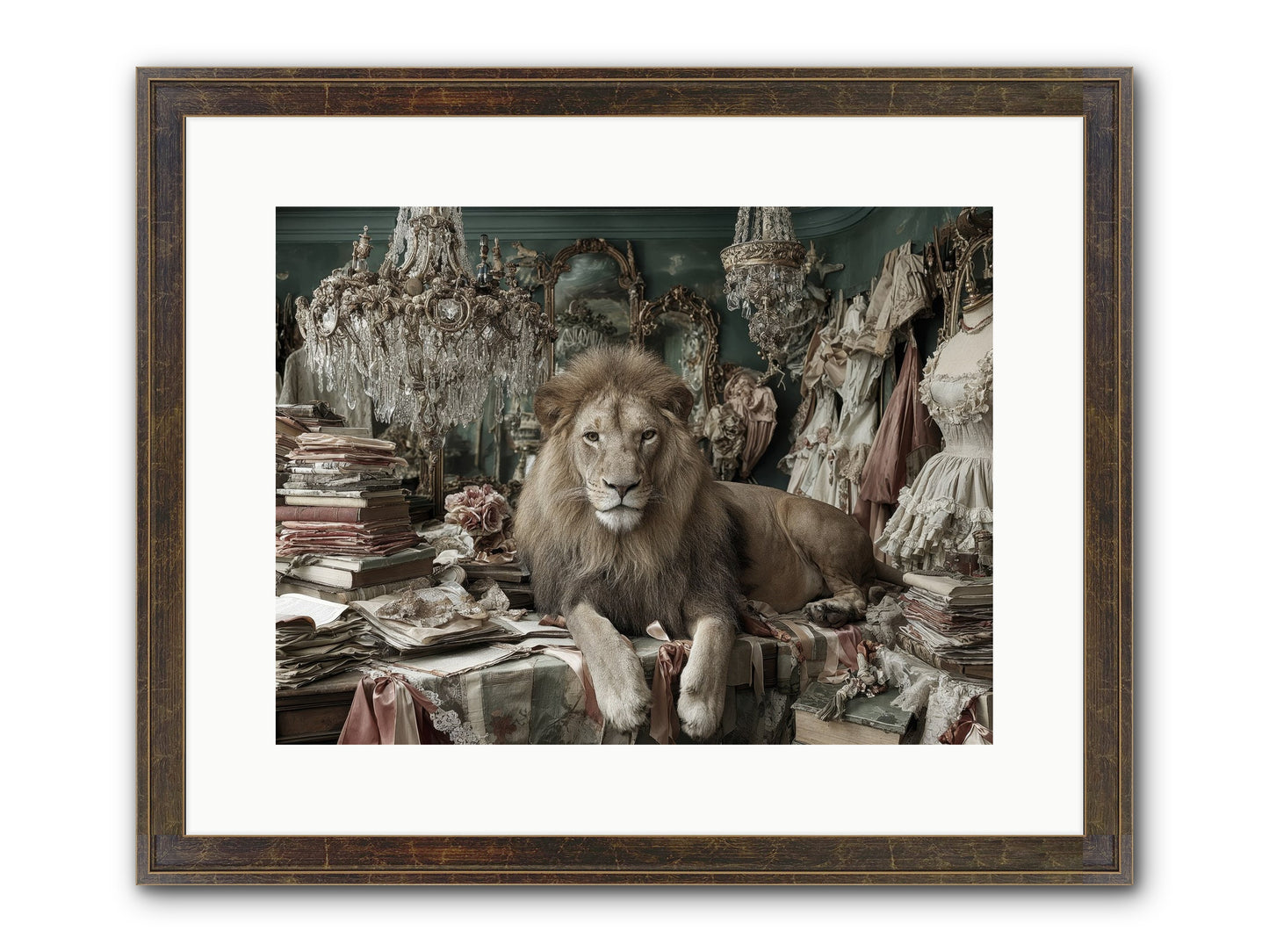 Lemonvale Afternoon Framed Print - Slimwoods Black/Gold 16x12