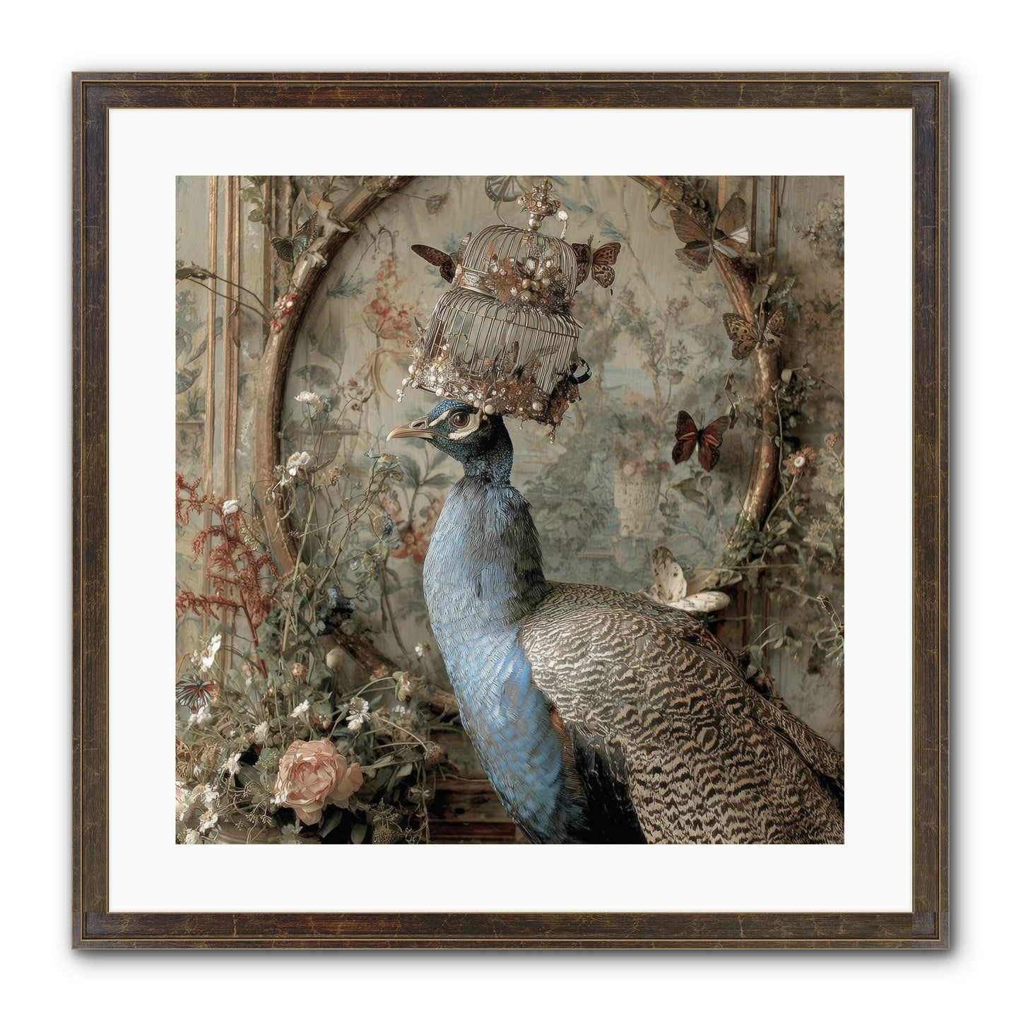 Letters From Lemon Hill Framed Print - Slimwoods Black/Gold 20x20