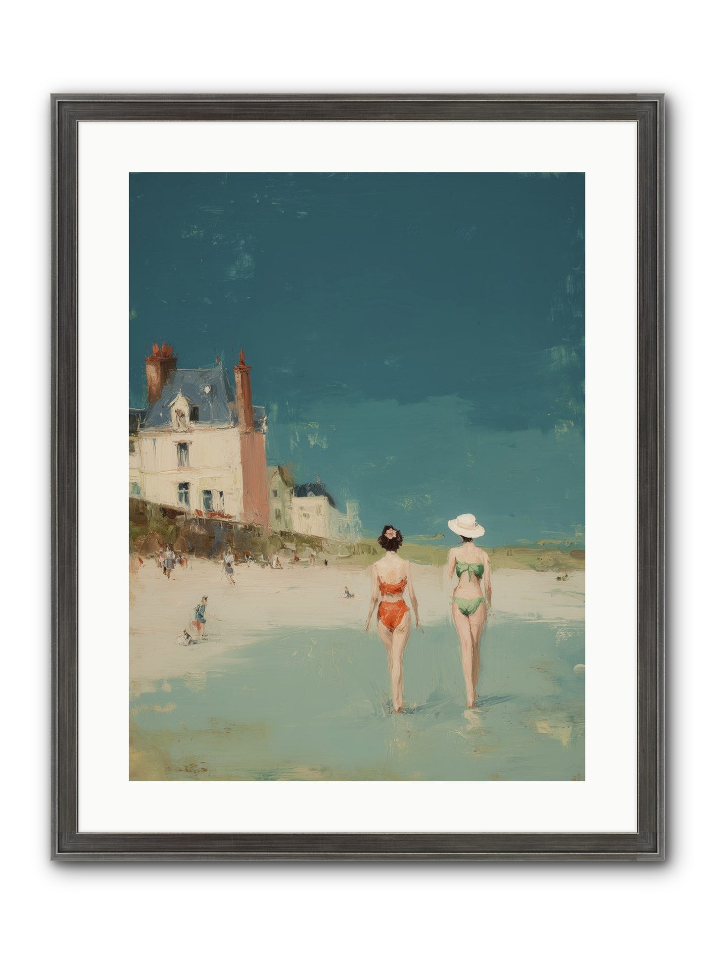 Life's Long Song Framed Print - Slimwoods Black/Silver 18x24