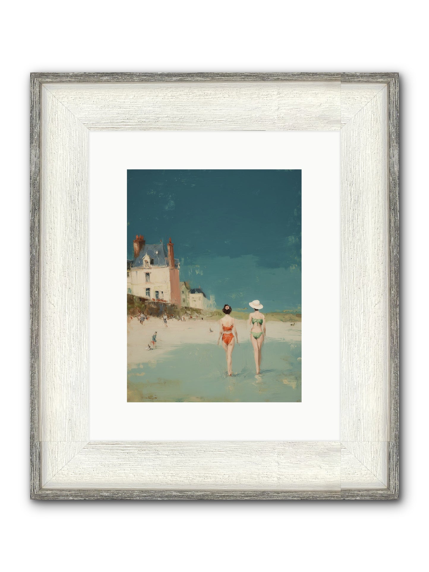 Life's Long Song Framed Print - Driftwood White 9x12
