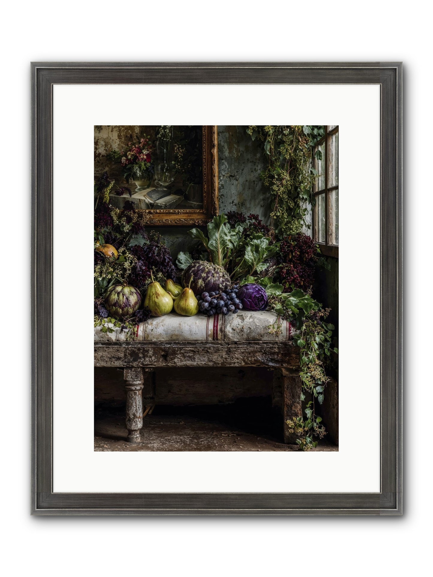 Light's Quiet Promise Framed Print - Slimwoods Black/Silver 12x16