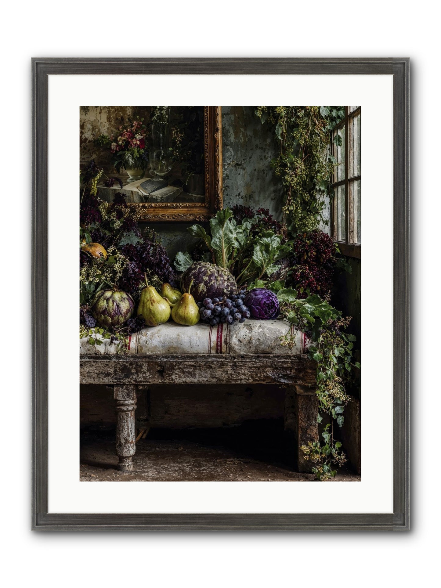 Light's Quiet Promise Framed Print - Slimwoods Black/Silver 18x24