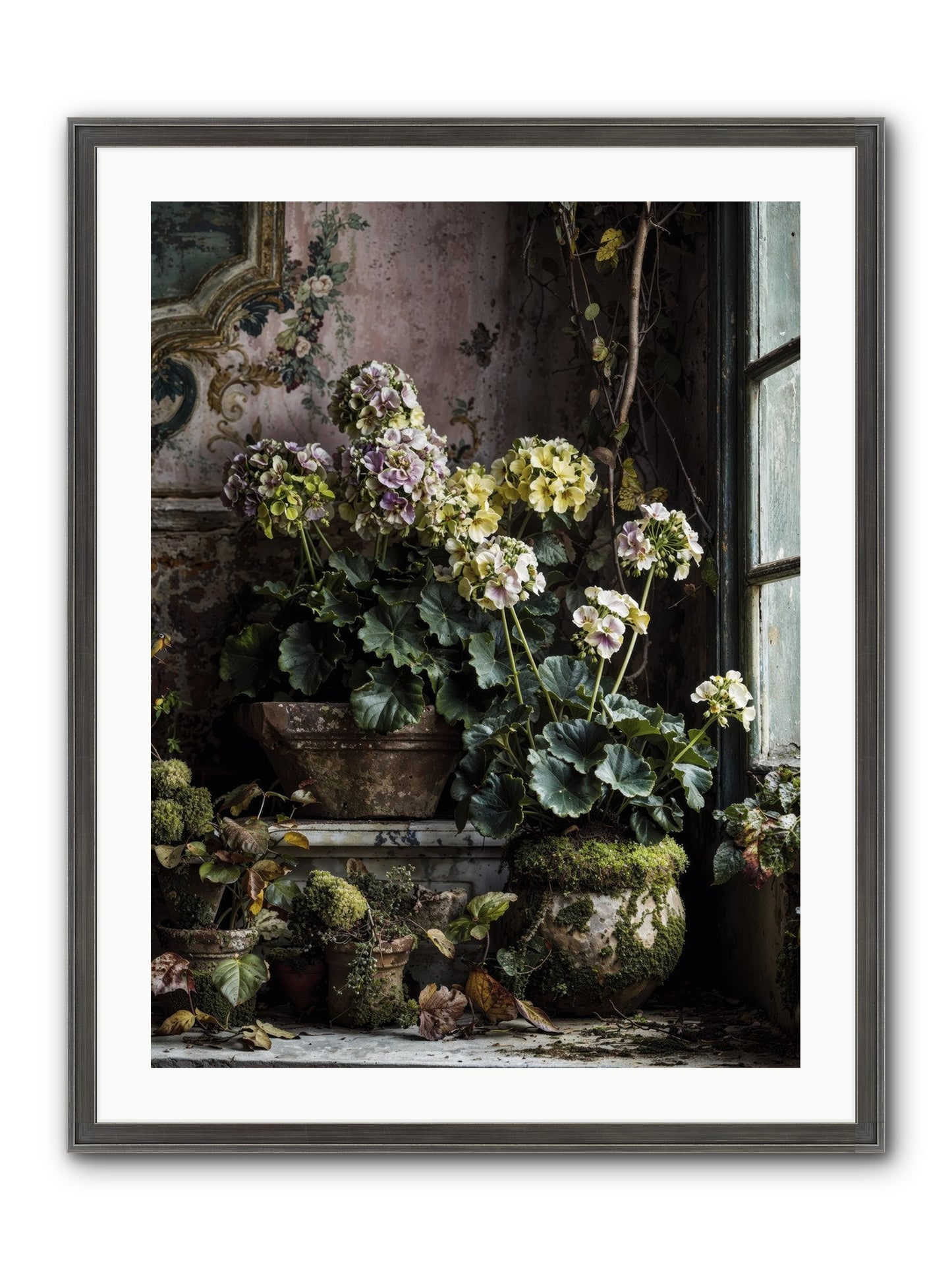 Light's Sweet Goodbye Framed Print - Slimwoods Black/Silver 24x32