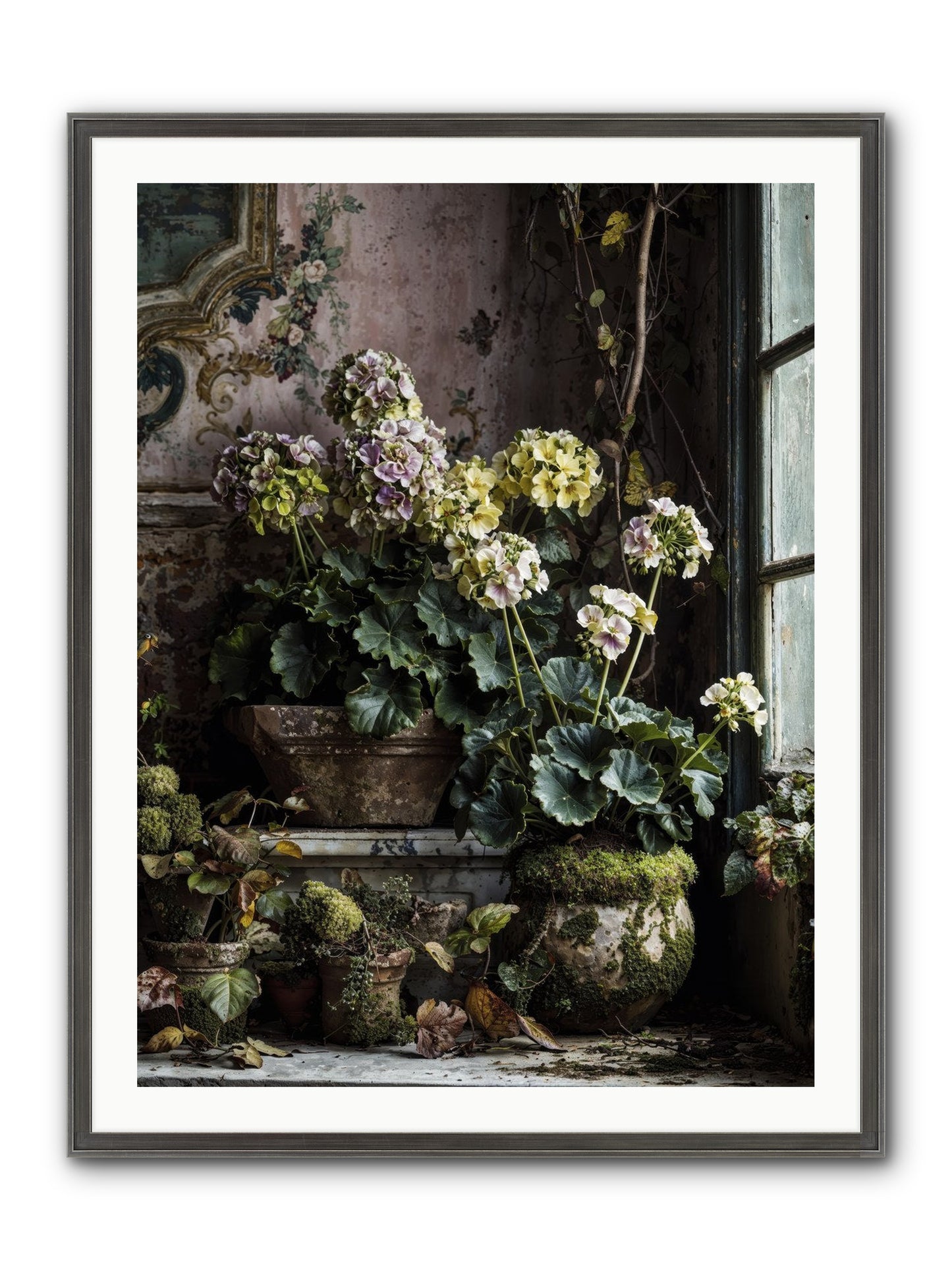 Light's Sweet Goodbye Framed Print - Slimwoods Black/Silver 30x40