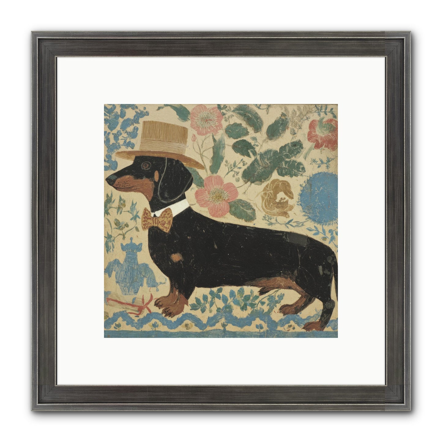 Lilac Boulevard Society Framed Print - Slimwoods Black/Silver 10x10