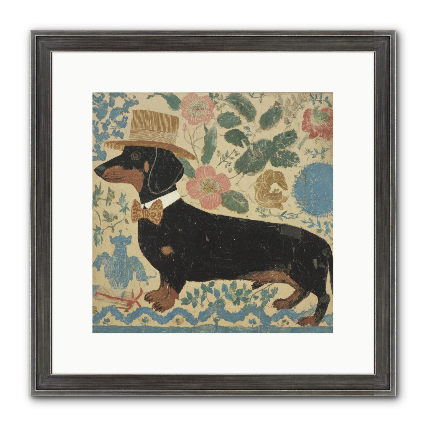 Lilac Boulevard Society Framed Print - Slimwoods Black/Silver 12x12