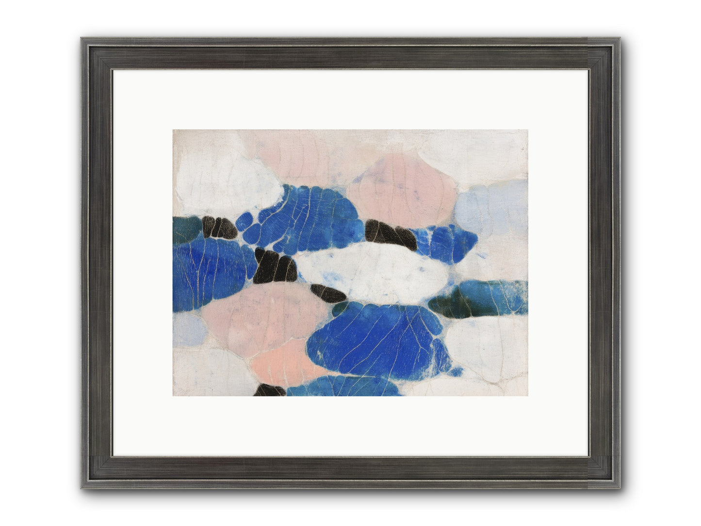 Lilt Framed Print - Slimwoods Black/Silver 12x9