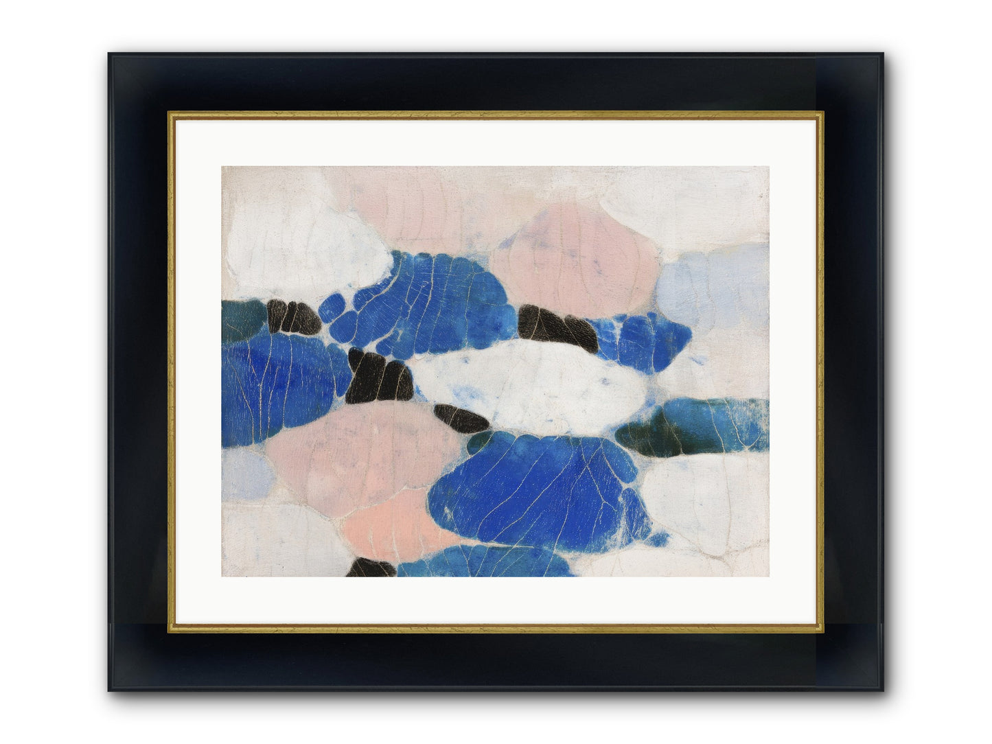Lilt Framed Print - Wide Black w/Gold 24x18