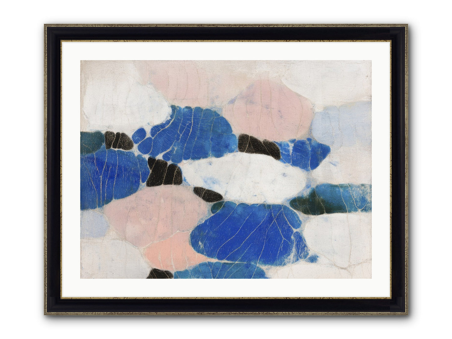 Lilt Framed Print - Black & Gold 32x24