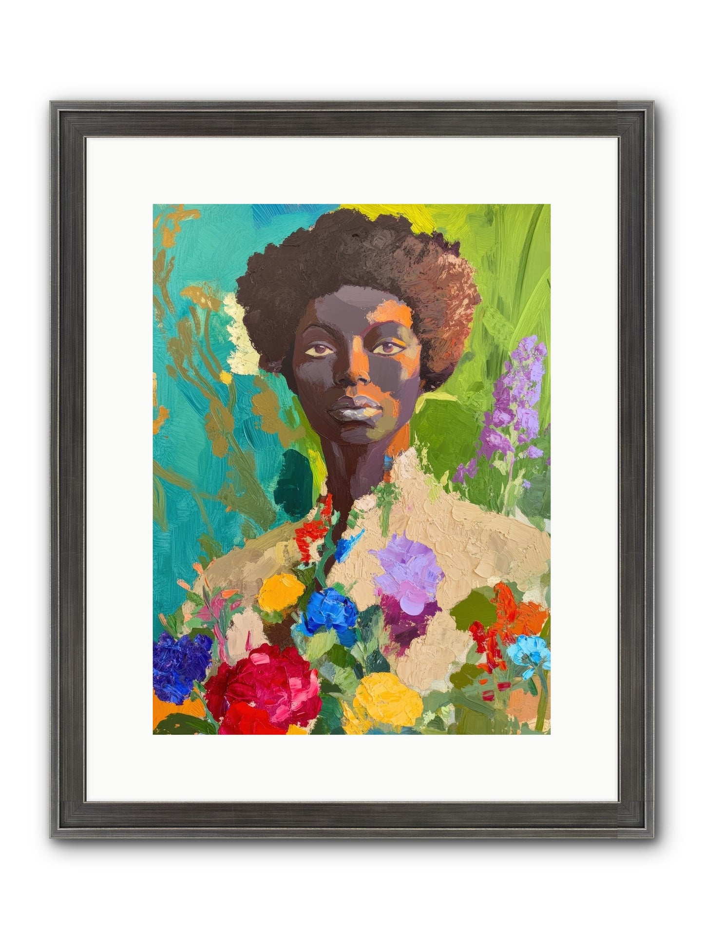 Linnea Dove Framed Print - Slimwoods Black/Silver 12x16