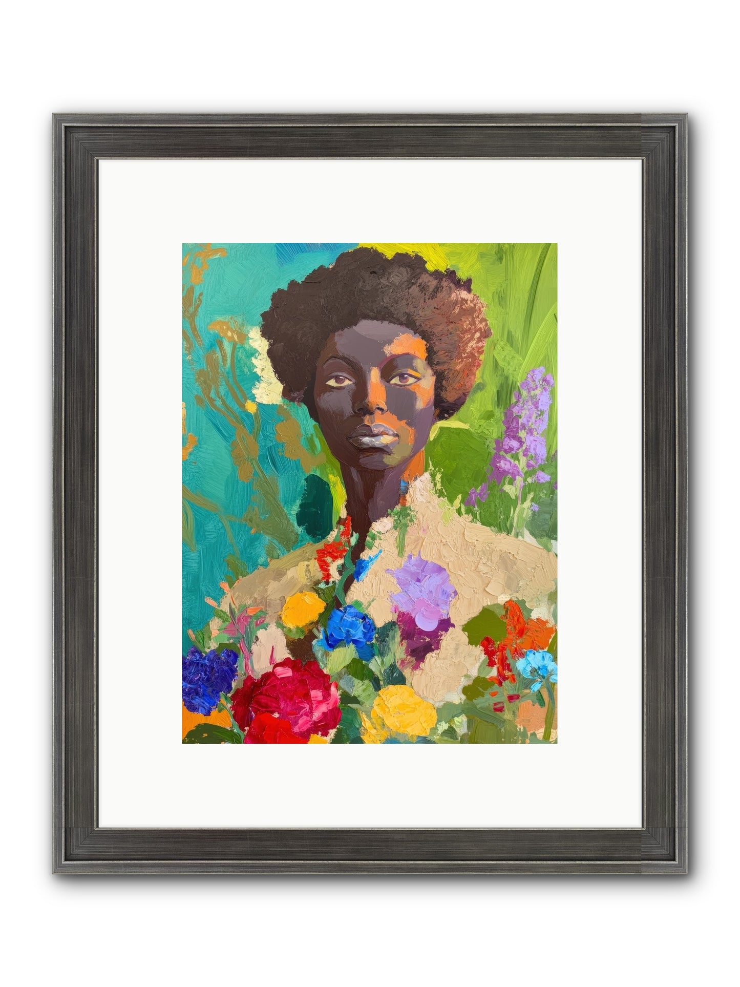 Linnea Dove Framed Print - Slimwoods Black/Silver 9x12