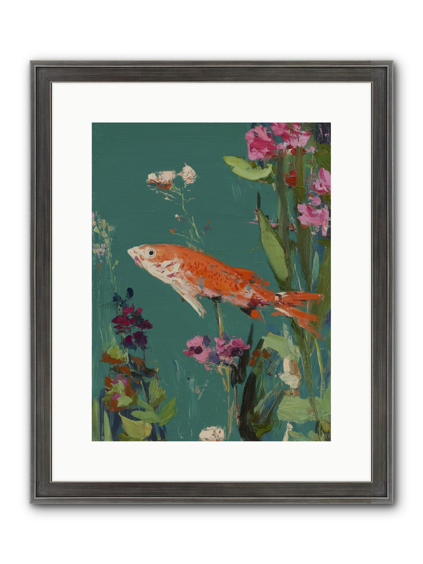 Liquid Sunshine Framed Print - Slimwoods Black/Silver 12x16