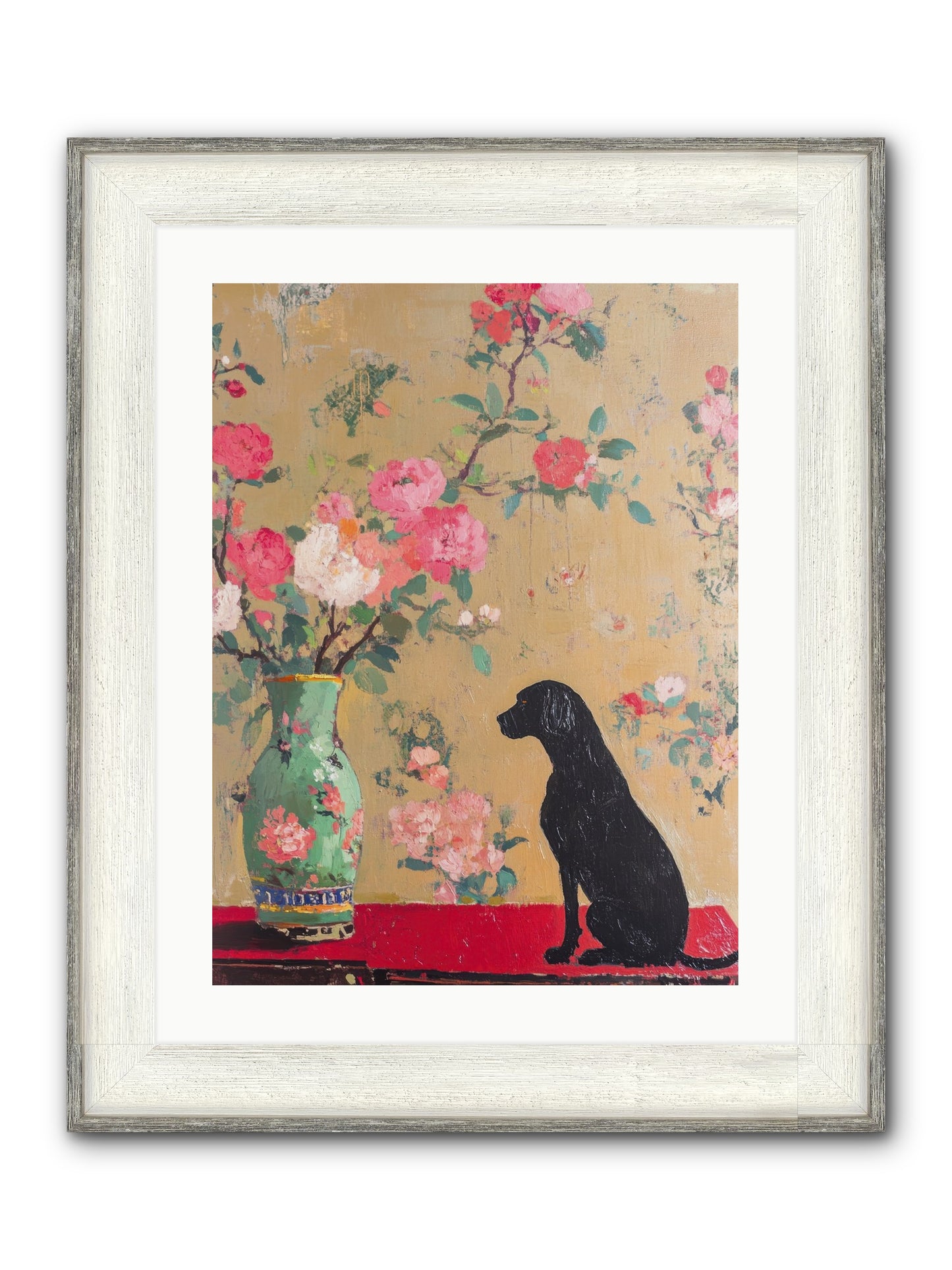 Little Bear Framed Print - Driftwood White 18x24