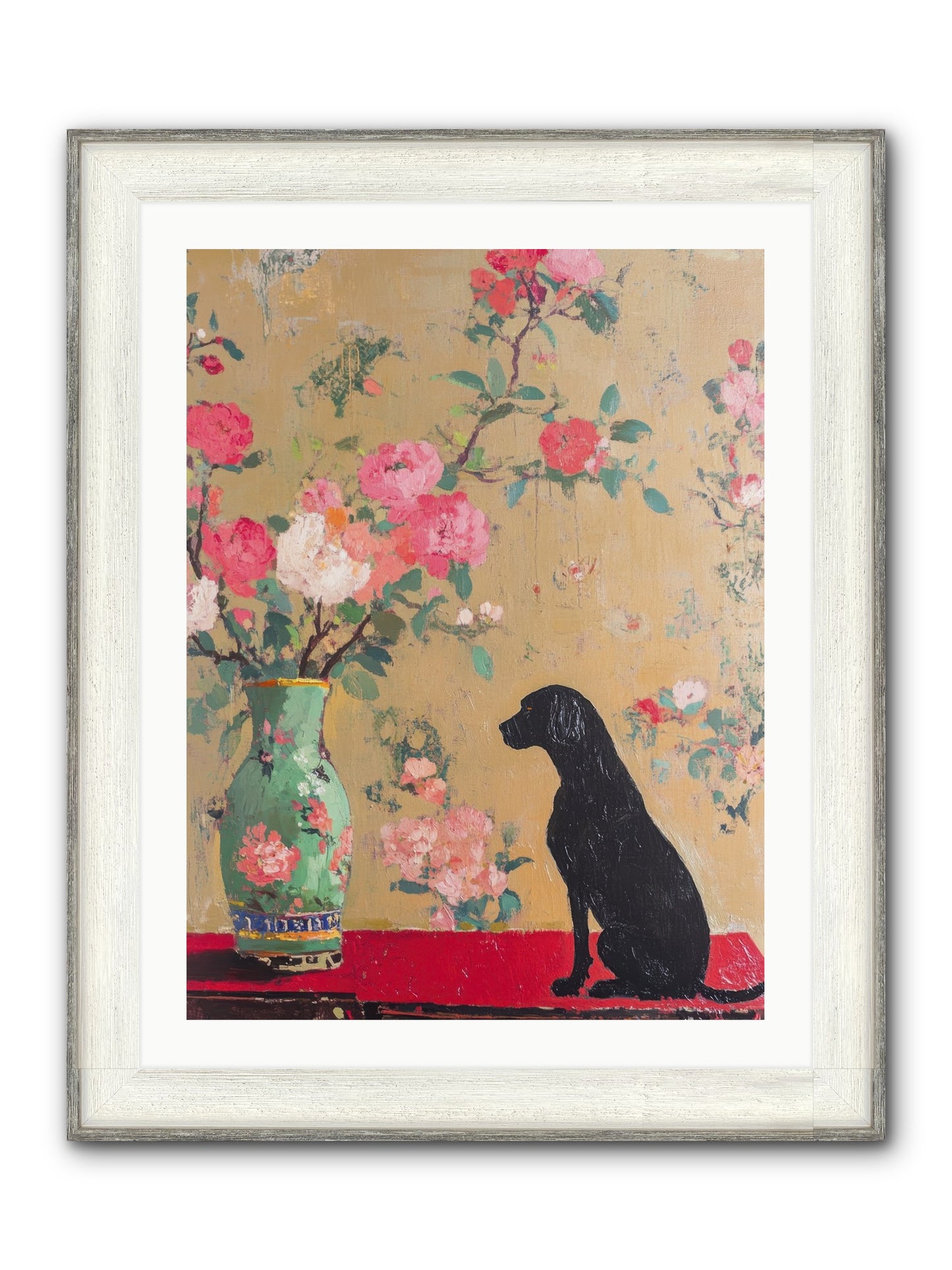 Little Bear Framed Print - Driftwood White 24x32