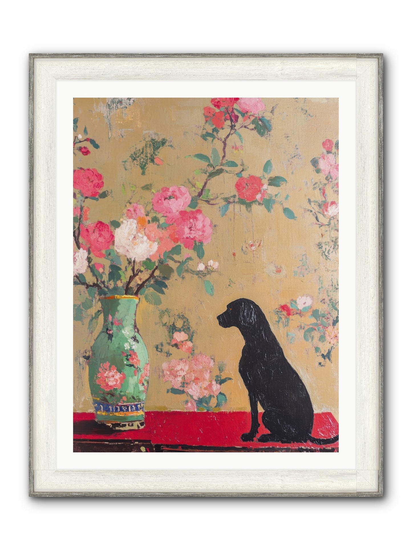 Little Bear Framed Print - Driftwood White 30x40