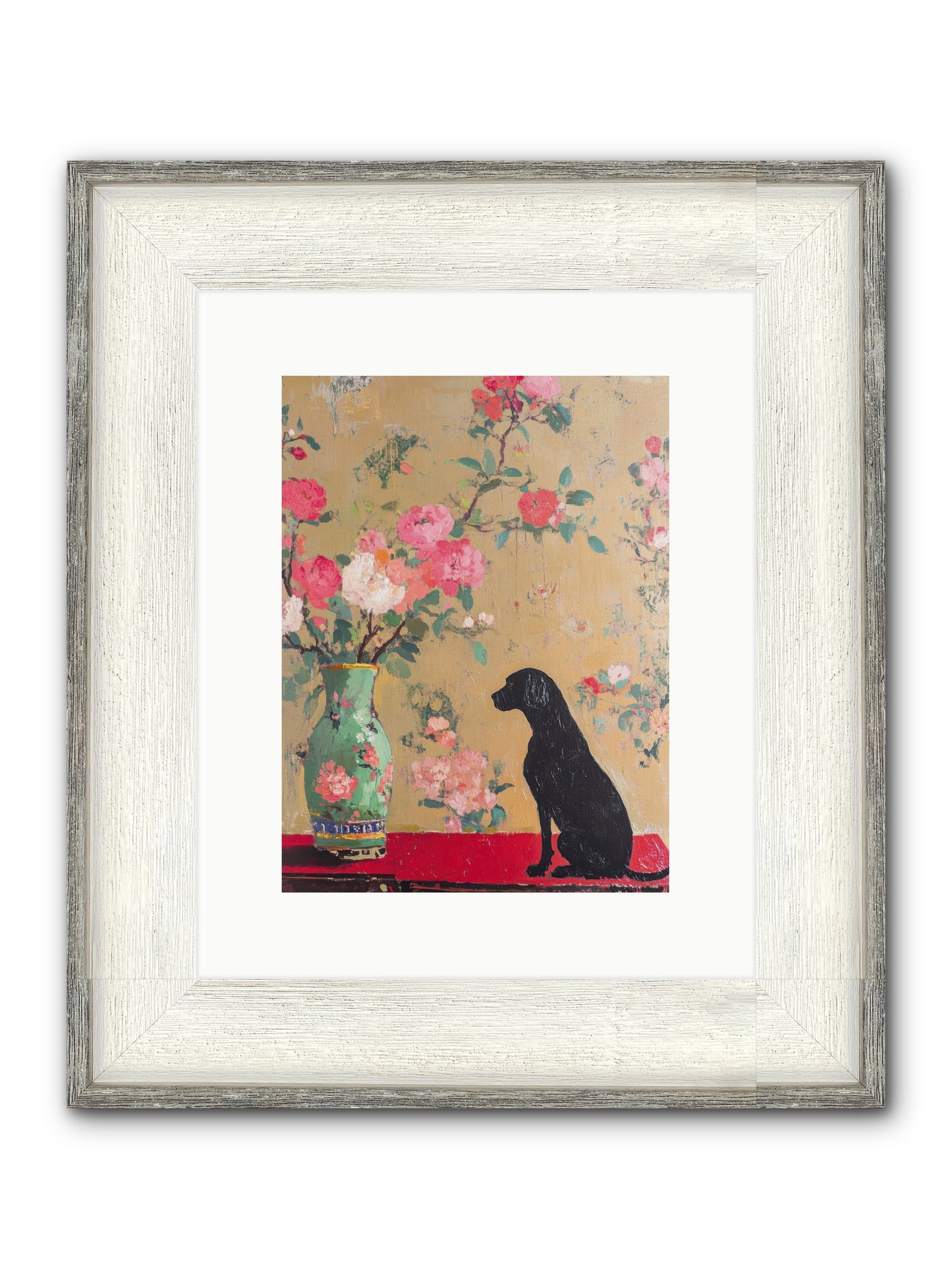 Little Bear Framed Print - Driftwood White 9x12
