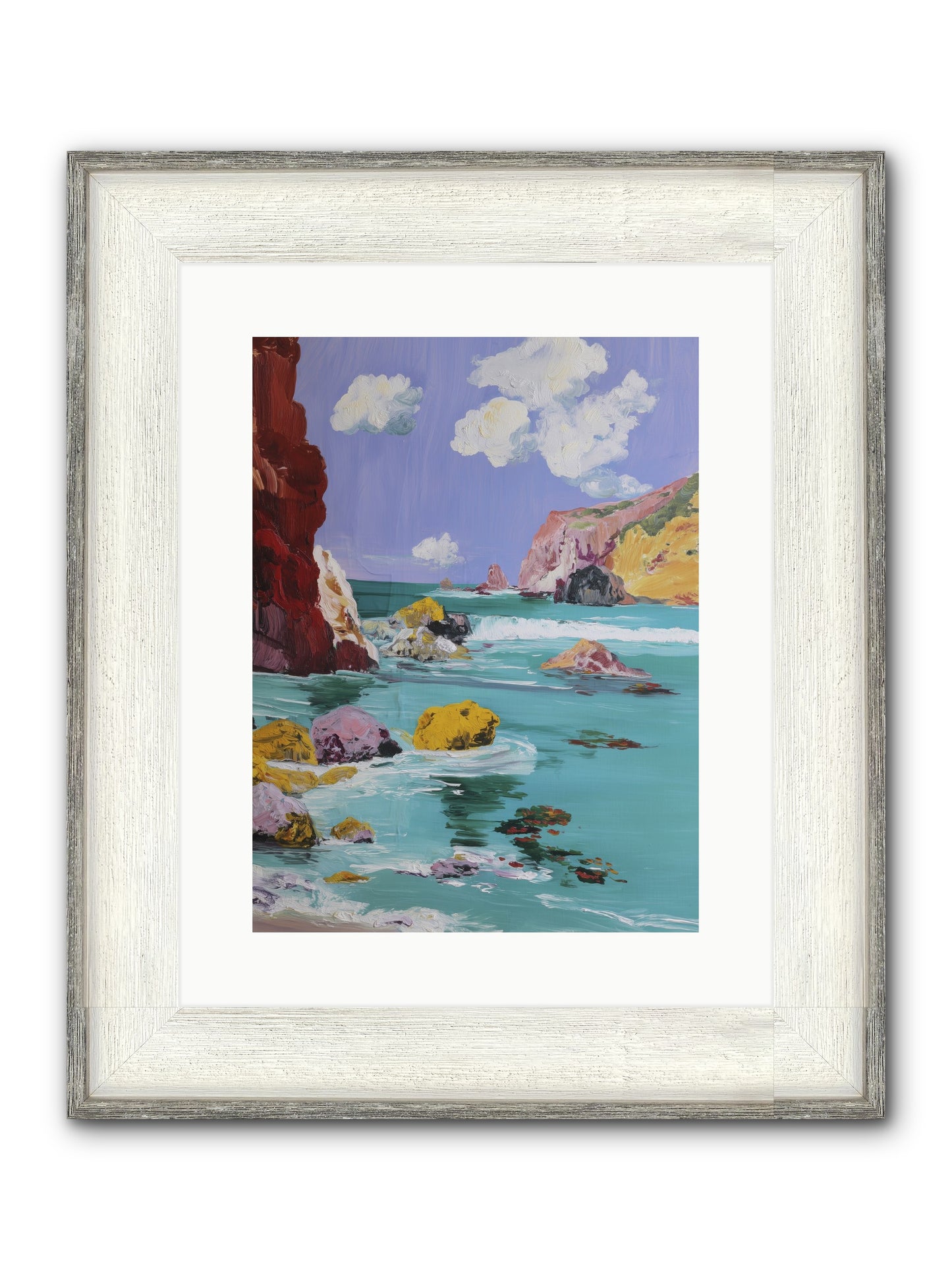 Longest Days Framed Print - Driftwood White 12x16