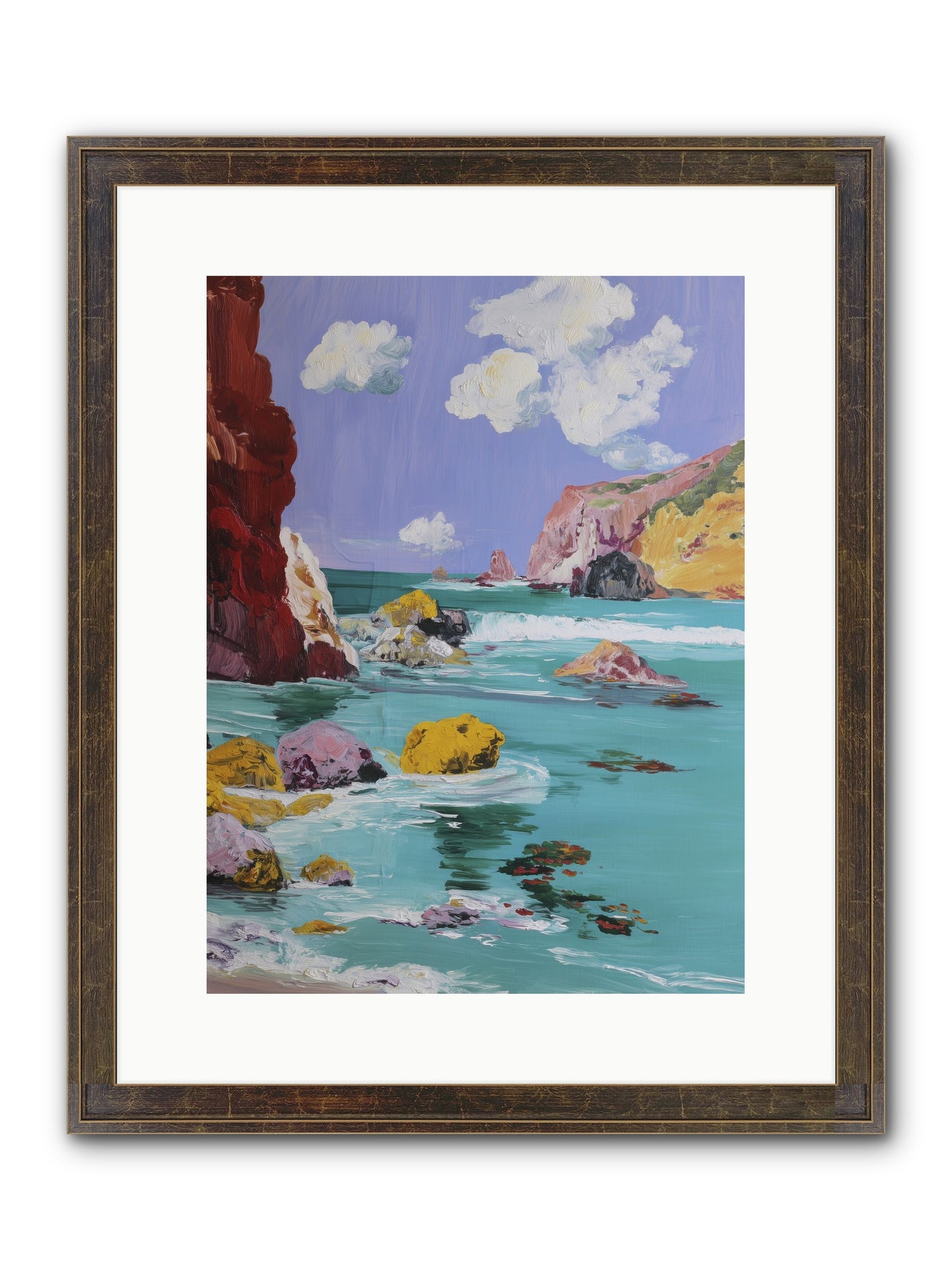 Longest Days Framed Print - Slimwoods Black/Gold 12x16