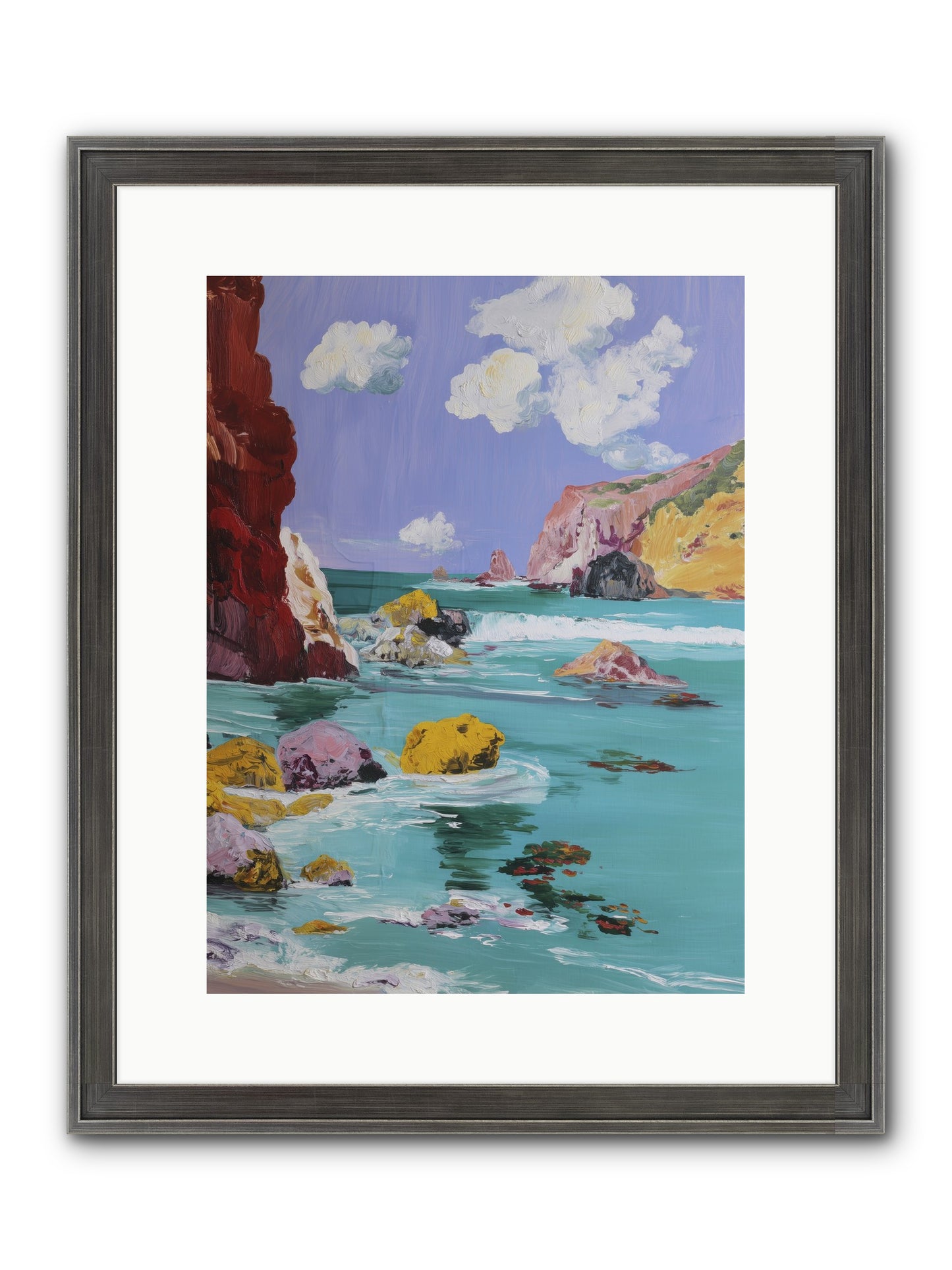 Longest Days Framed Print - Slimwoods Black/Silver 12x16
