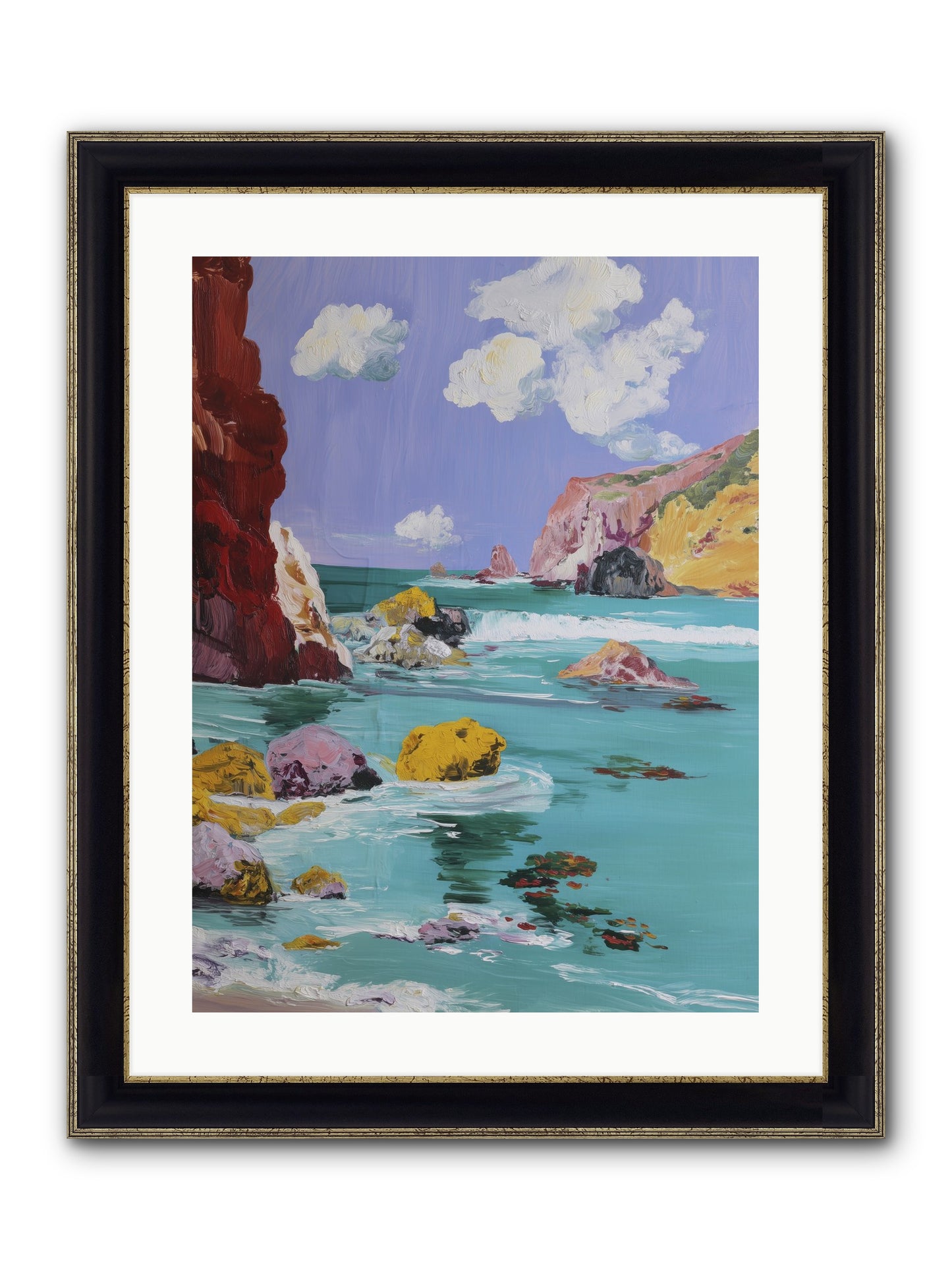Longest Days Framed Print - Black & Gold 18x24