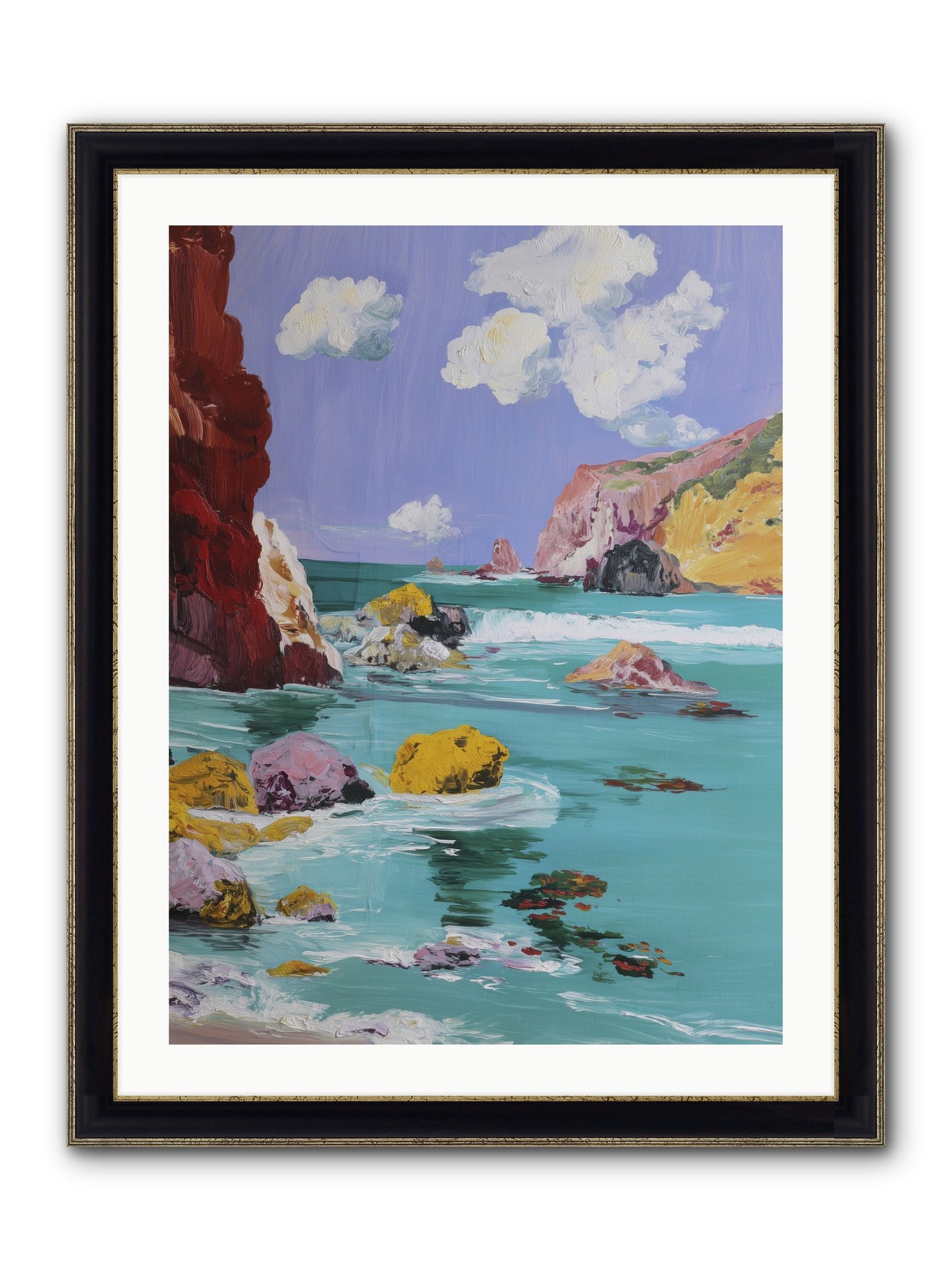 Longest Days Framed Print - Black & Gold 24x32