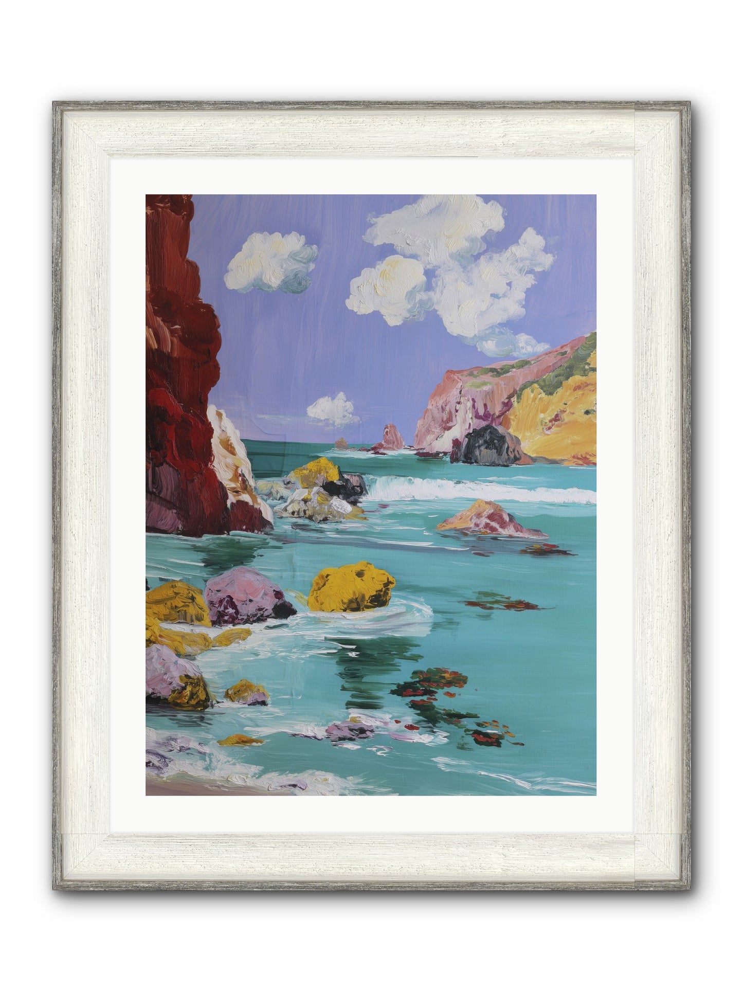 Longest Days Framed Print - Driftwood White 24x32