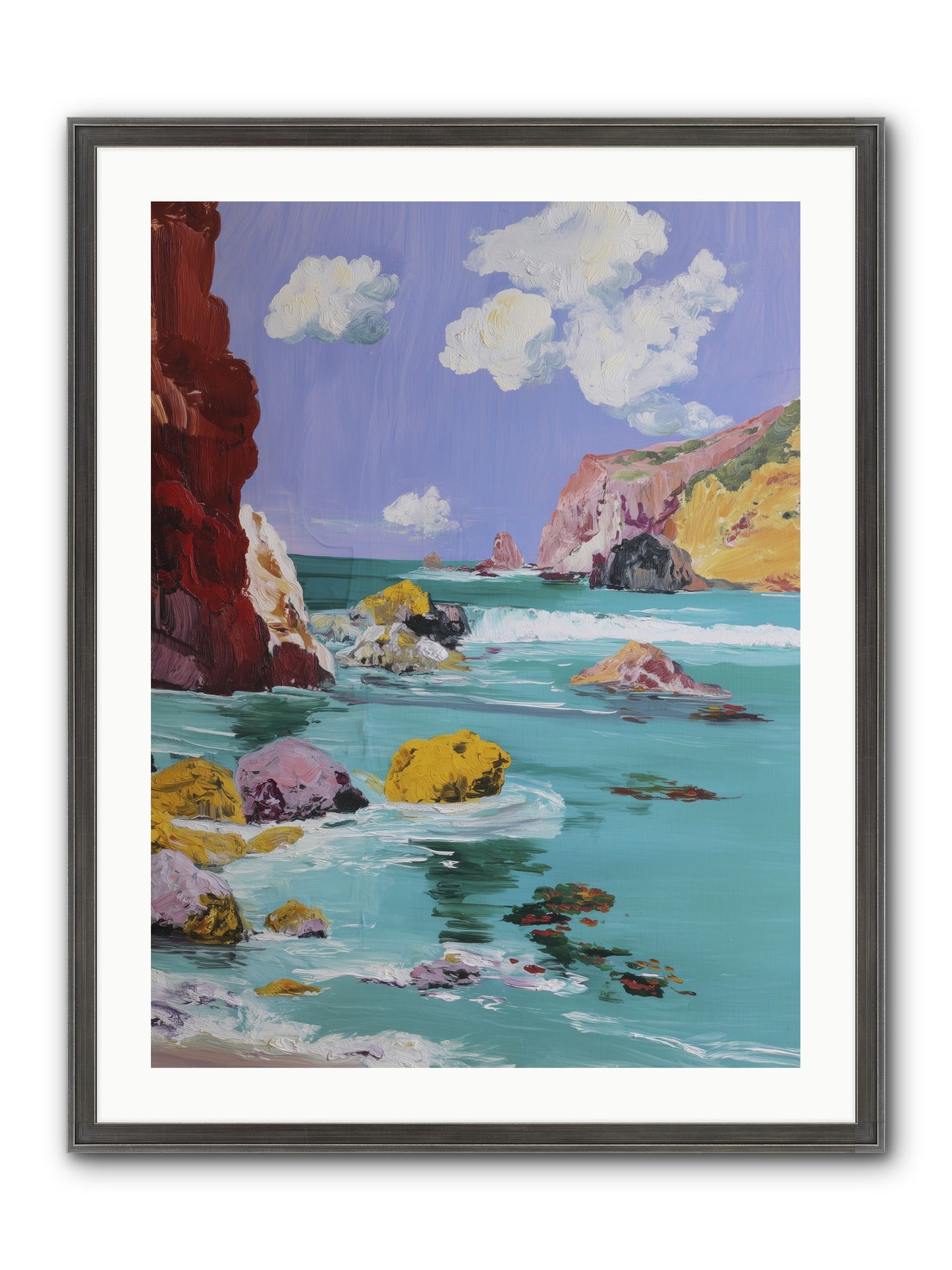 Longest Days Framed Print - Slimwoods Black/Silver 24x32