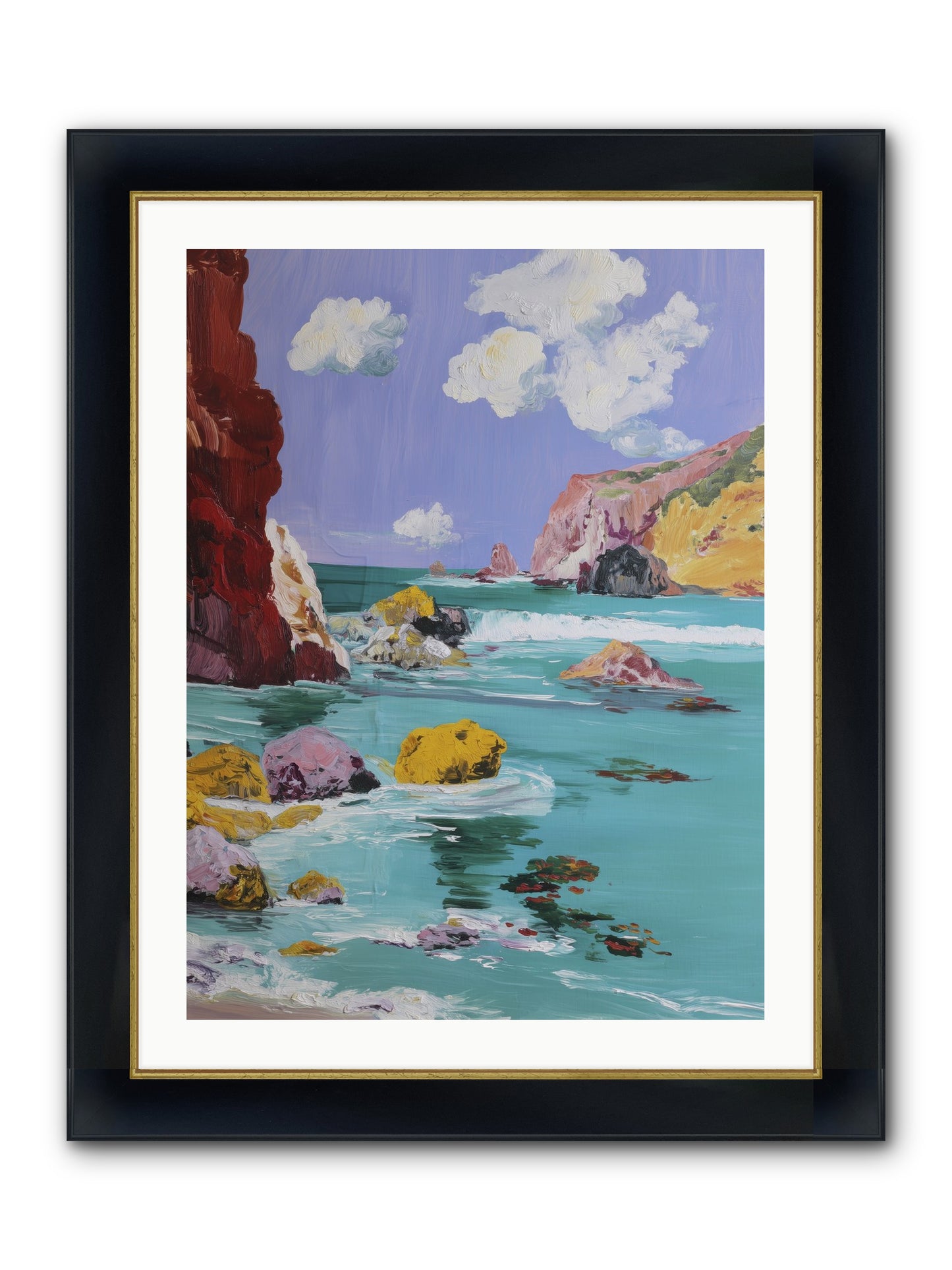 Longest Days Framed Print - Wide Black w/Gold 24x32