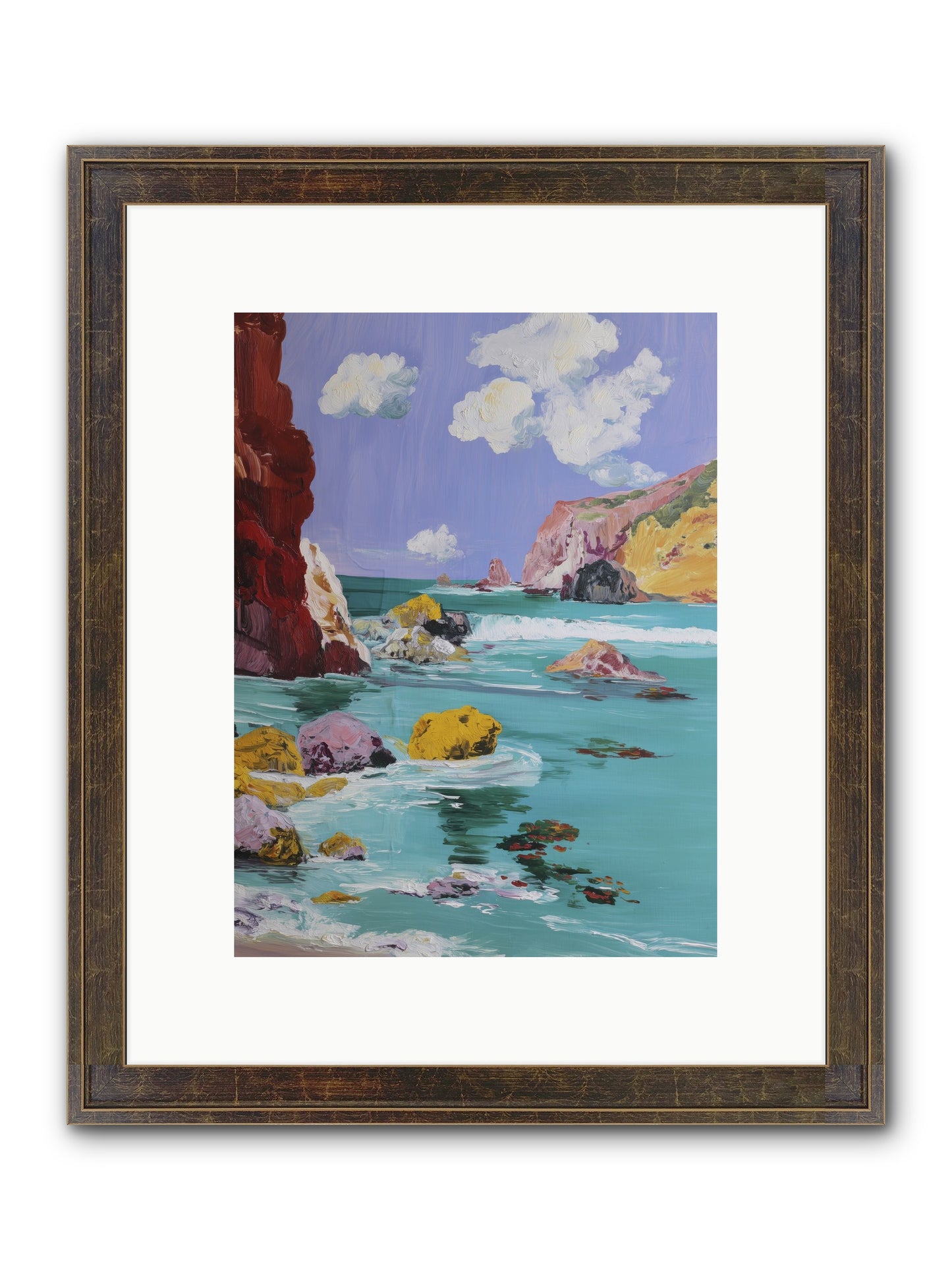 Longest Days Framed Print - Slimwoods Black/Gold 9x12