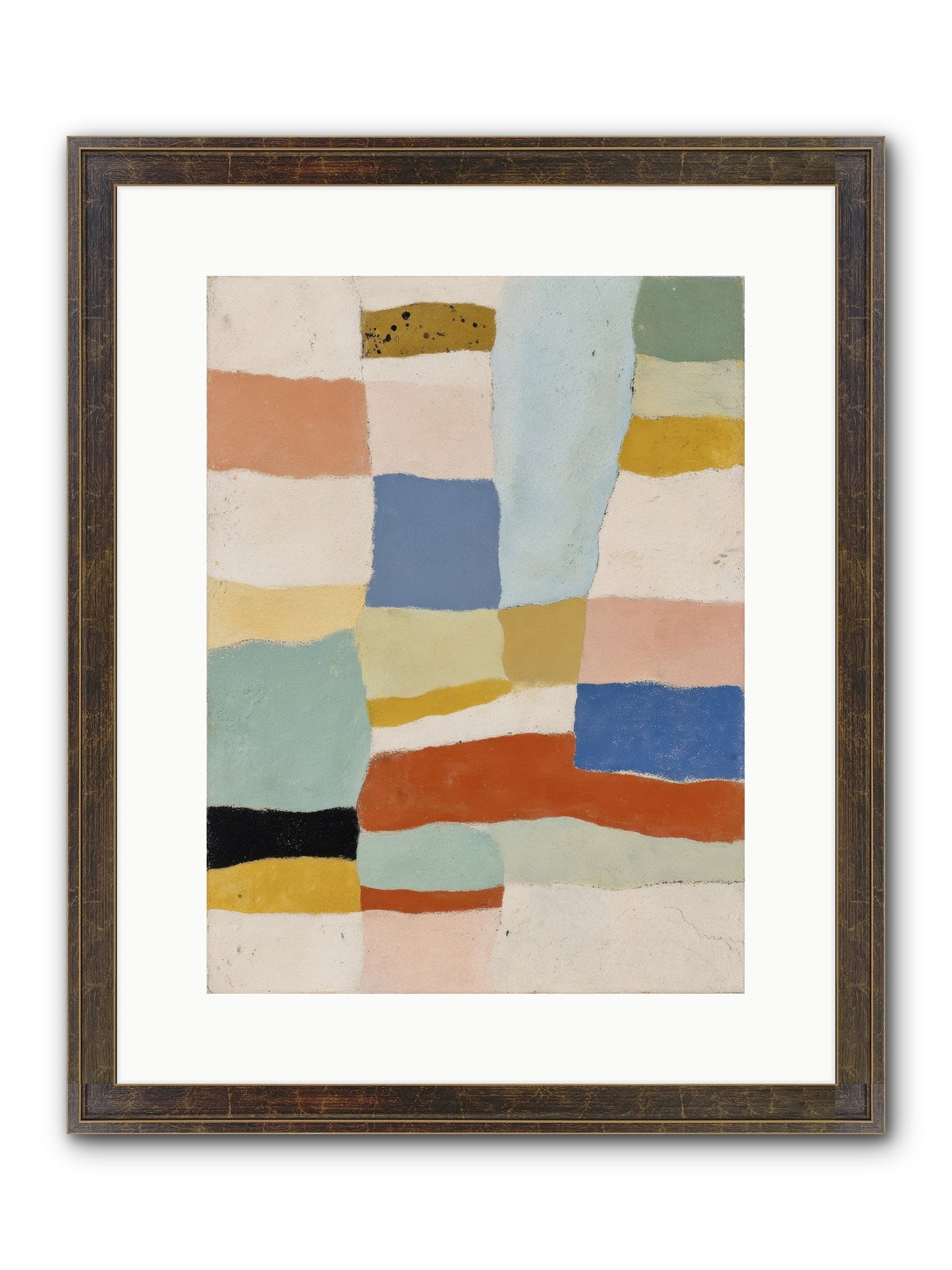 Loom No.1 Framed Print - Slimwoods Black/Gold 12x16