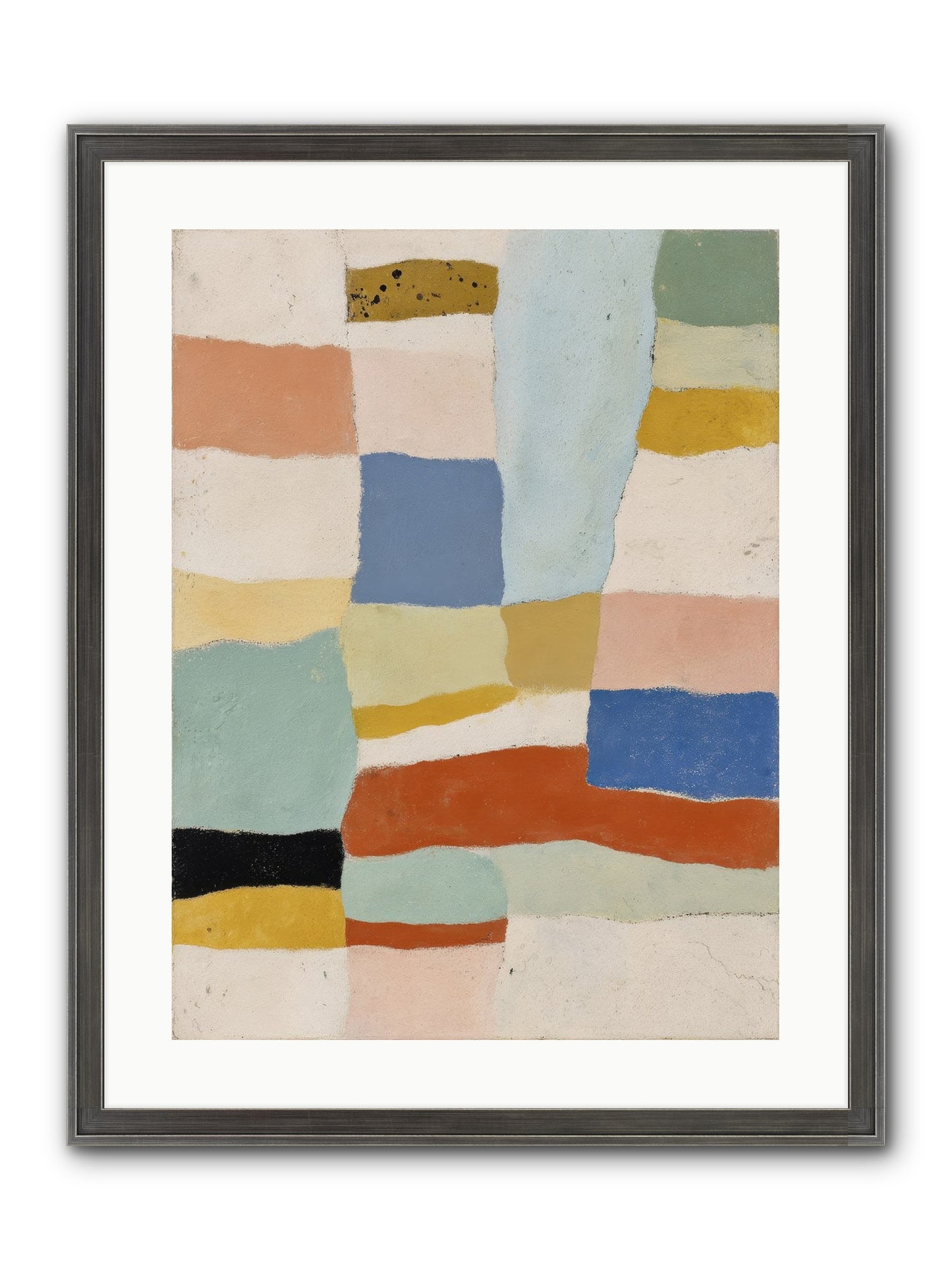 Loom No.1 Framed Print - Slimwoods Black/Silver 18x24
