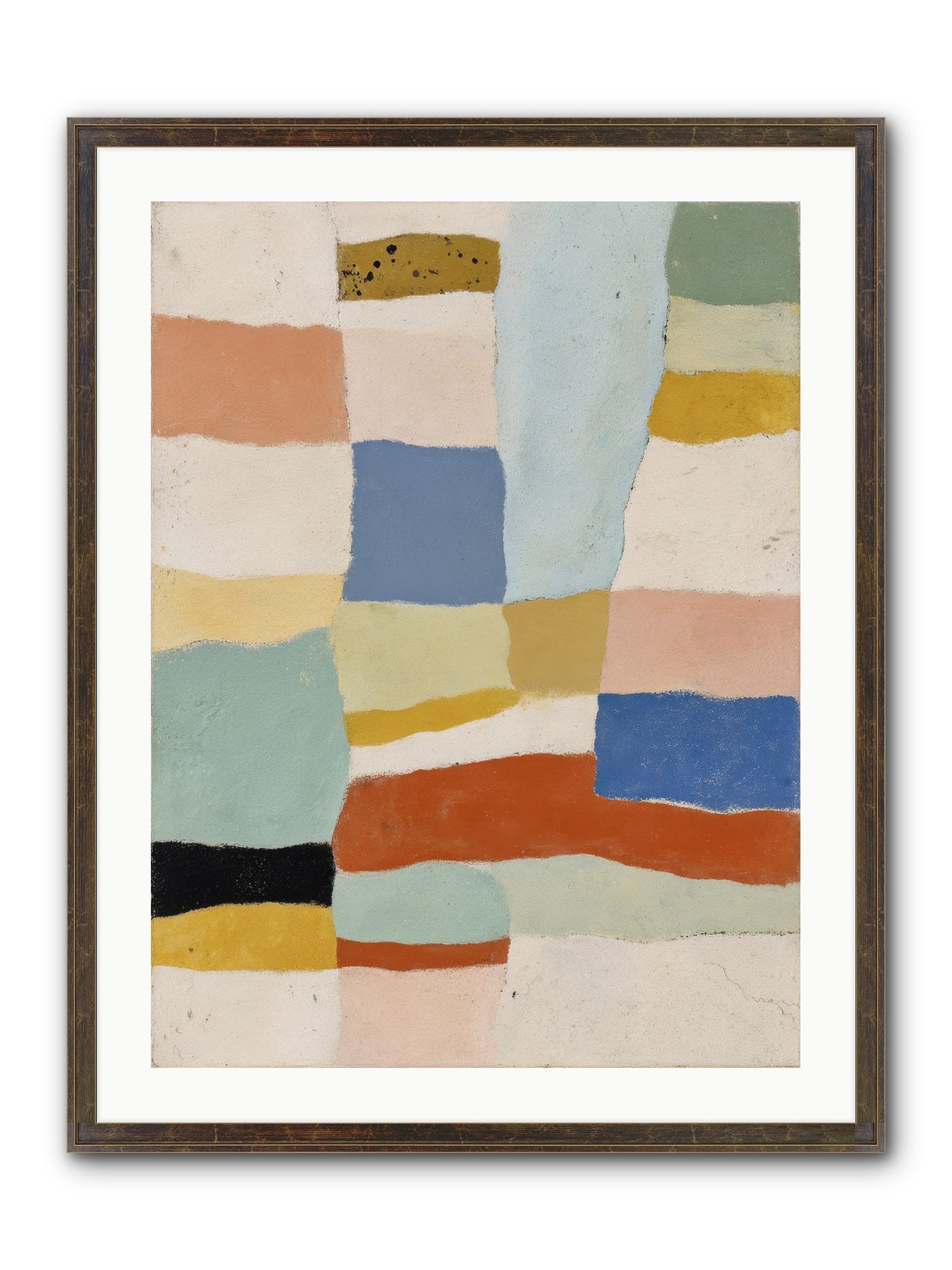 Loom No.1 Framed Print - Slimwoods Black/Gold 24x32