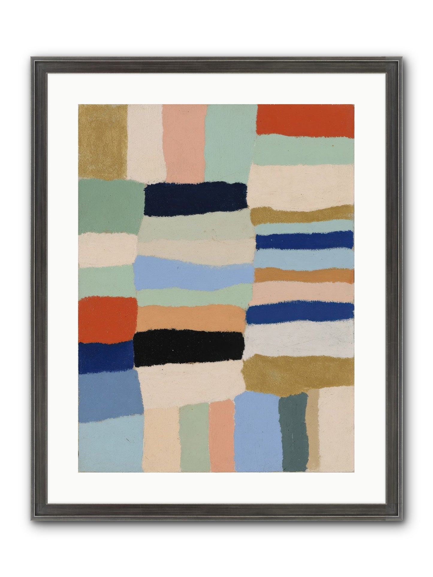 Loom No.2 Framed Print - Slimwoods Black/Silver 18x24