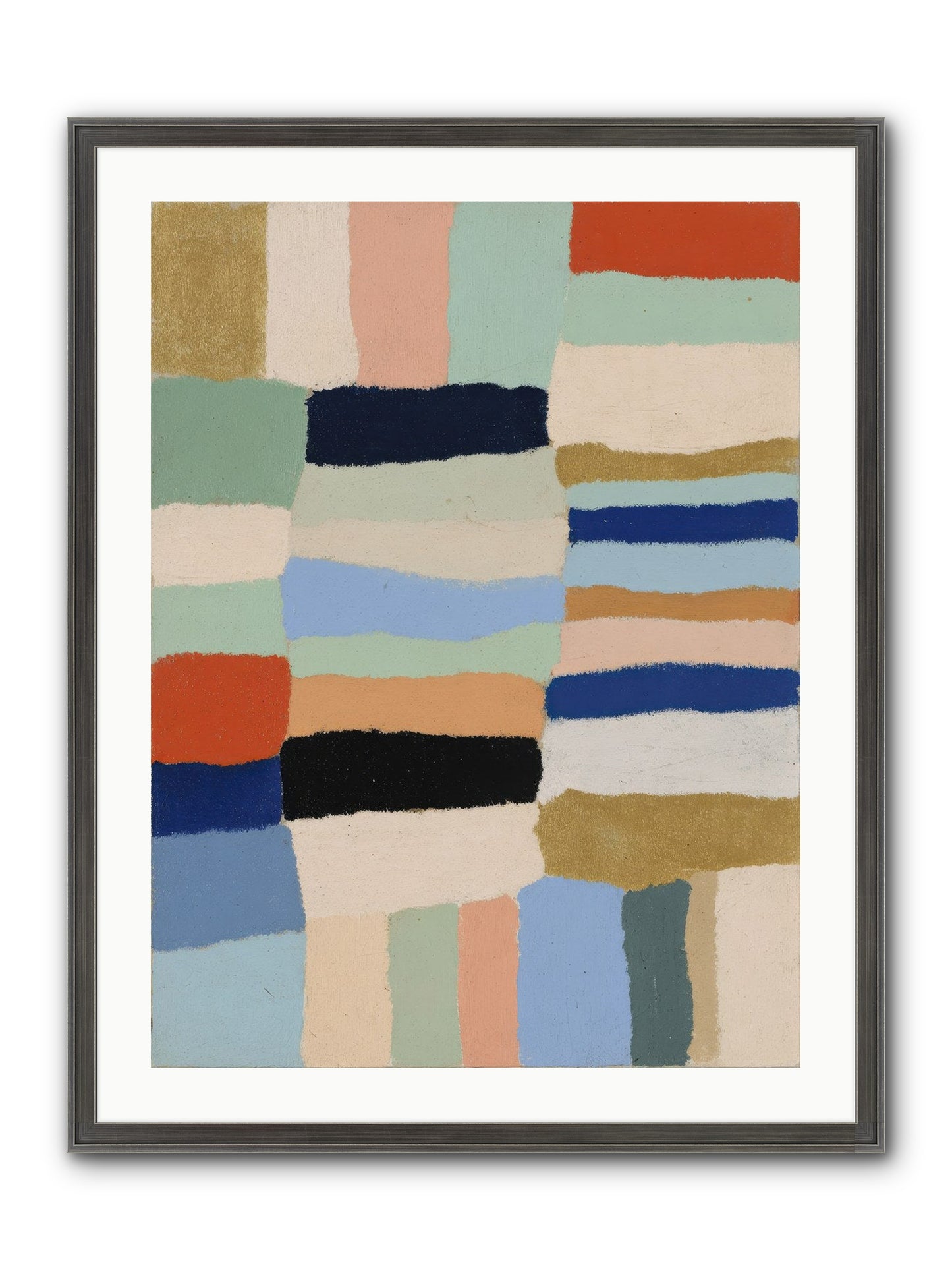 Loom No.2 Framed Print - Slimwoods Black/Silver 24x32