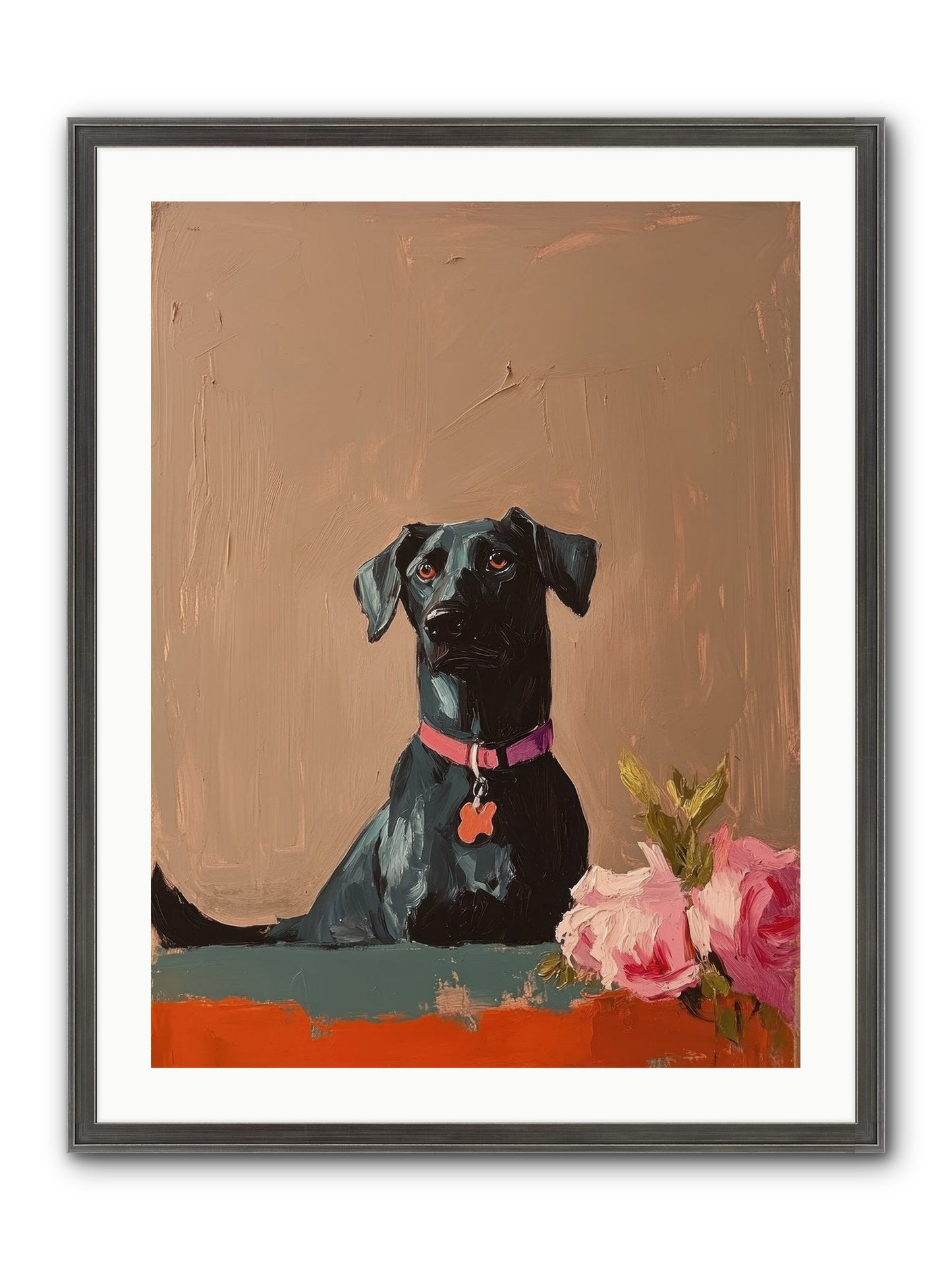 Lord Blackwood Framed Print - Slimwoods Black/Silver 24x32