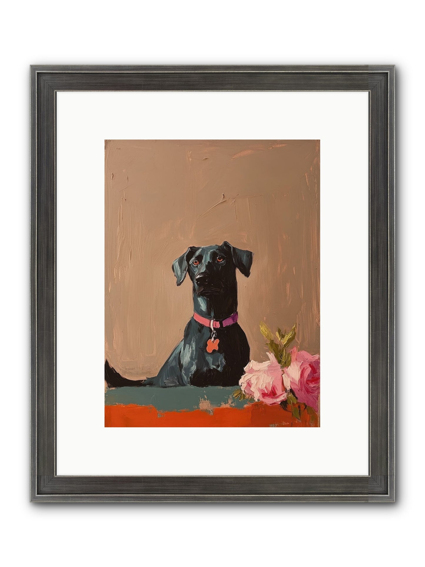 Lord Blackwood Framed Print - Slimwoods Black/Silver 9x12