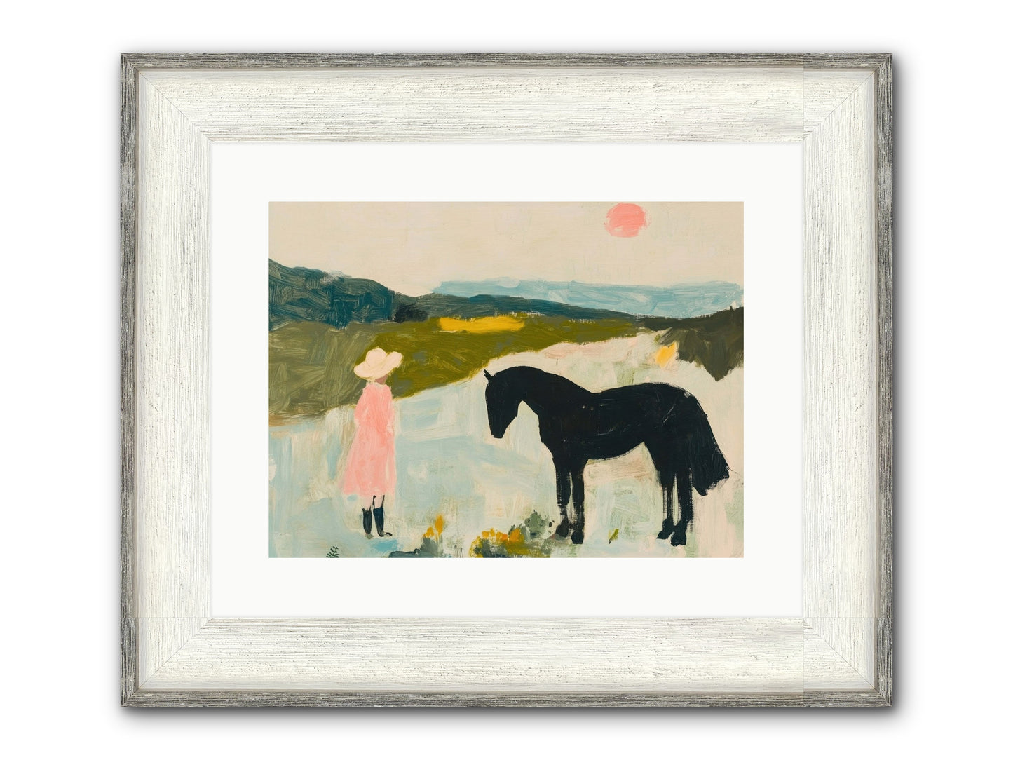 Lost Canyon Secret Framed Print - Driftwood White 16x12