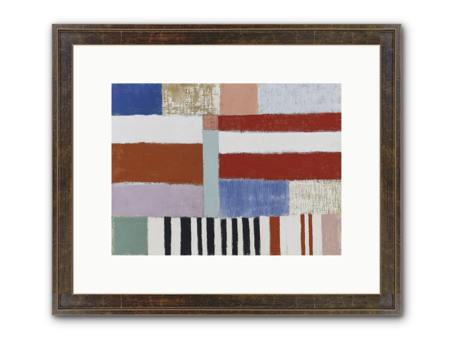 Lost Colony Framed Print - Slimwoods Black/Gold 12x9