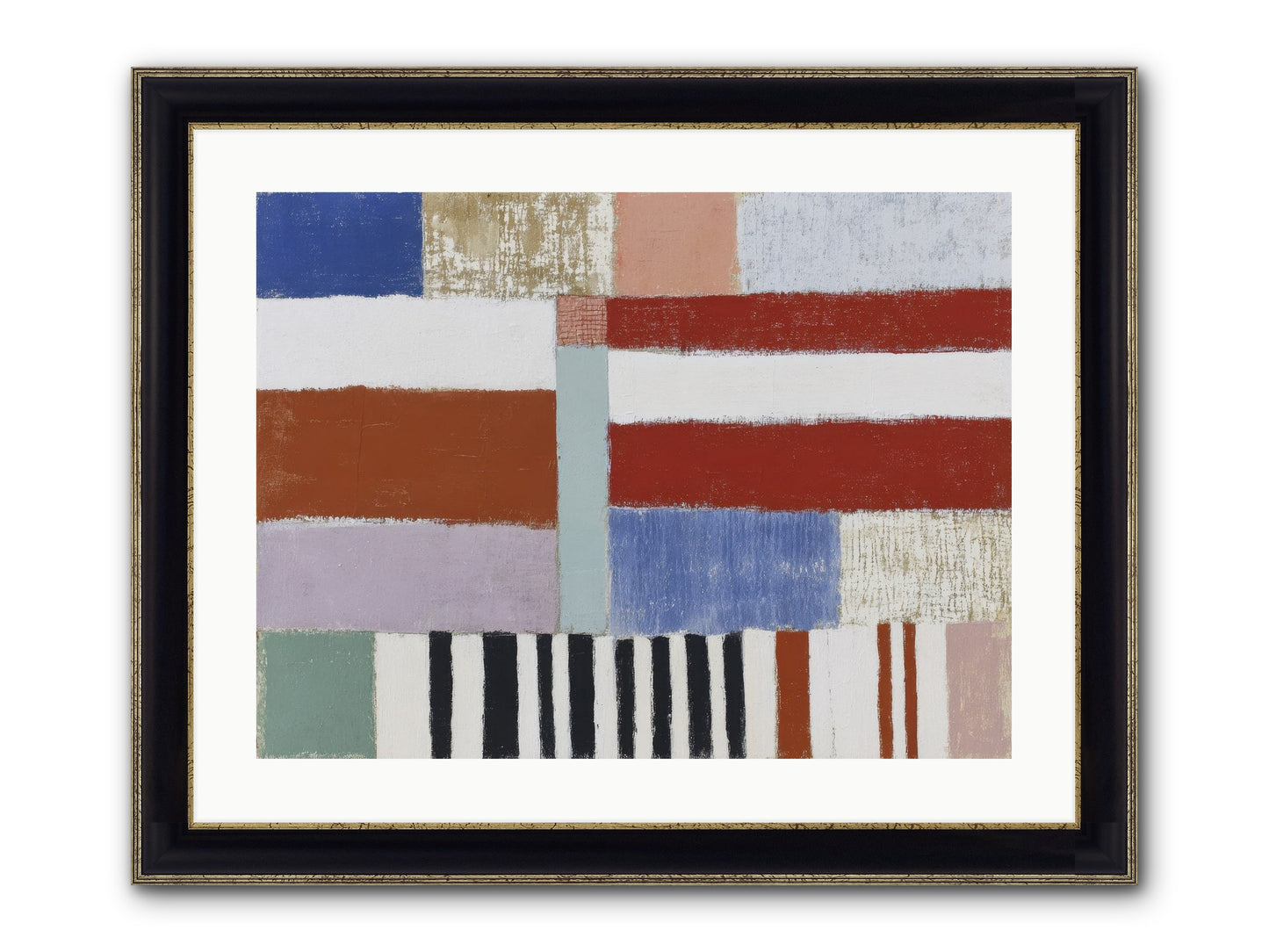 Lost Colony Framed Print - Black & Gold 24x18