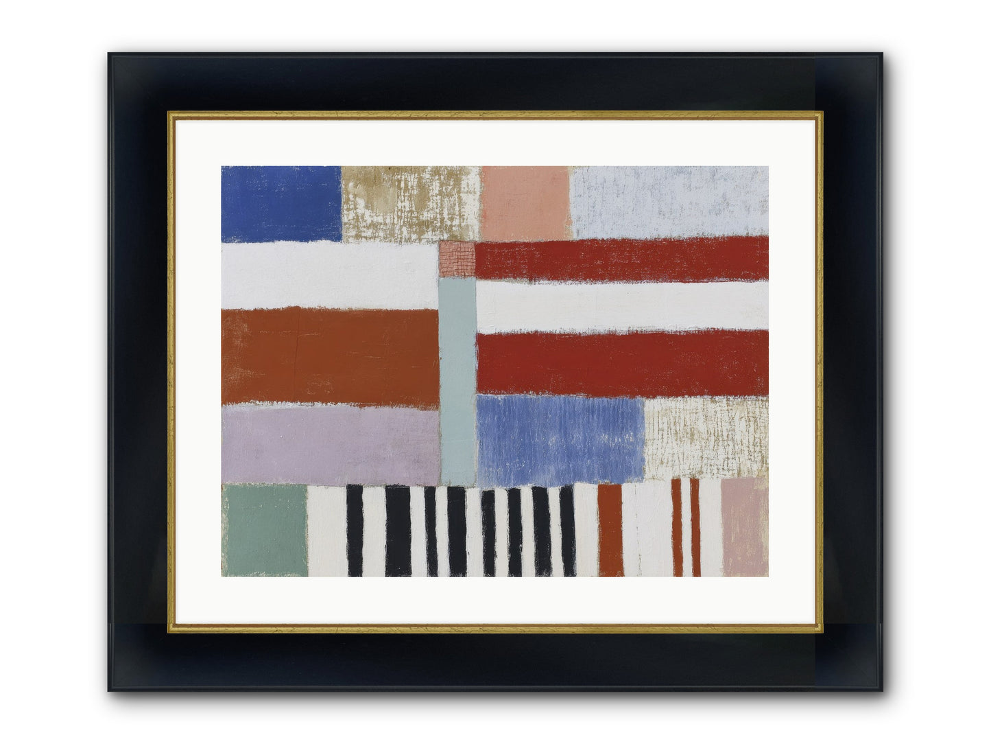Lost Colony Framed Print - Wide Black w/Gold 24x18