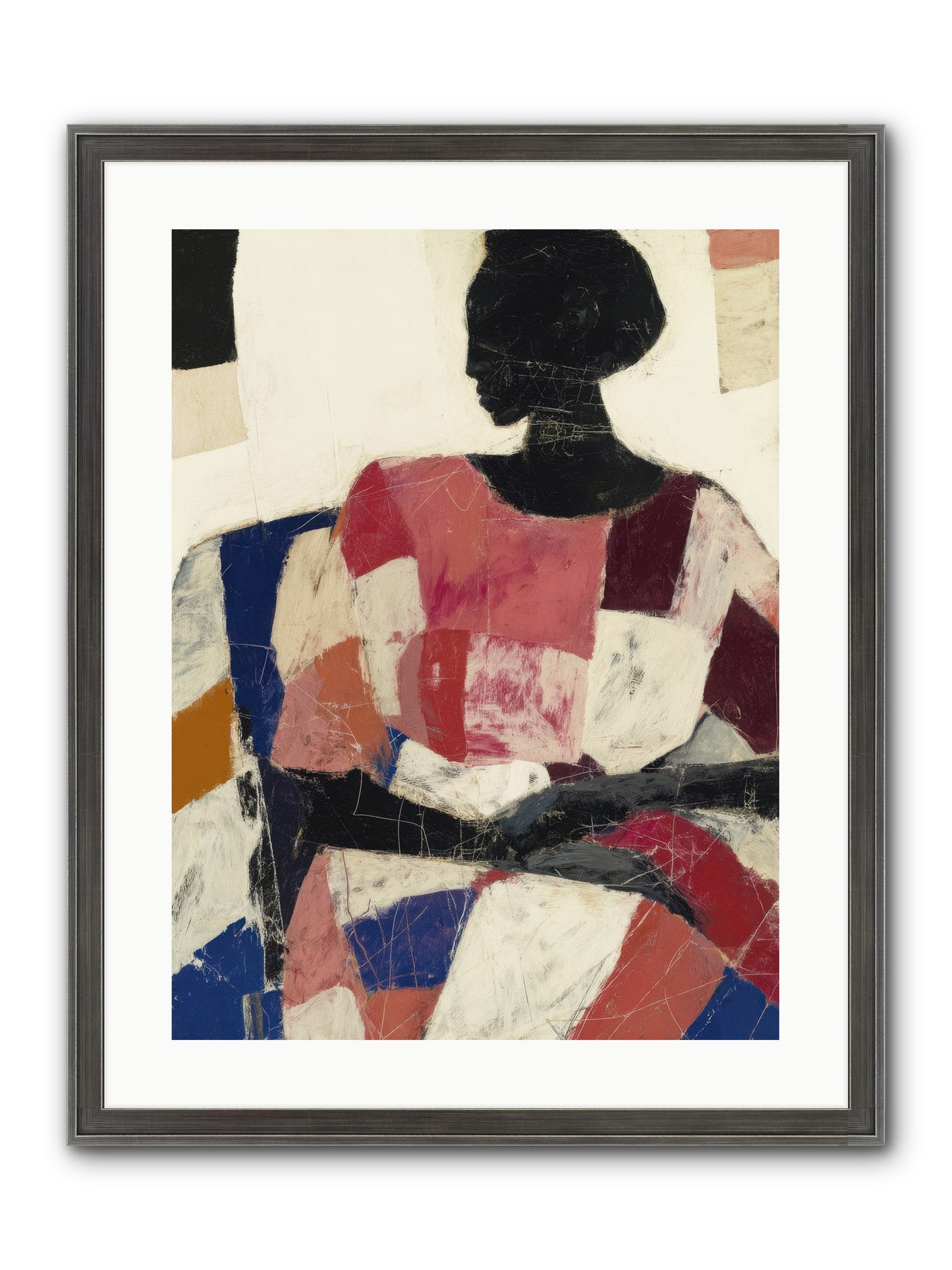 Lost In Love Framed Print - Slimwoods Black/Silver 18x24