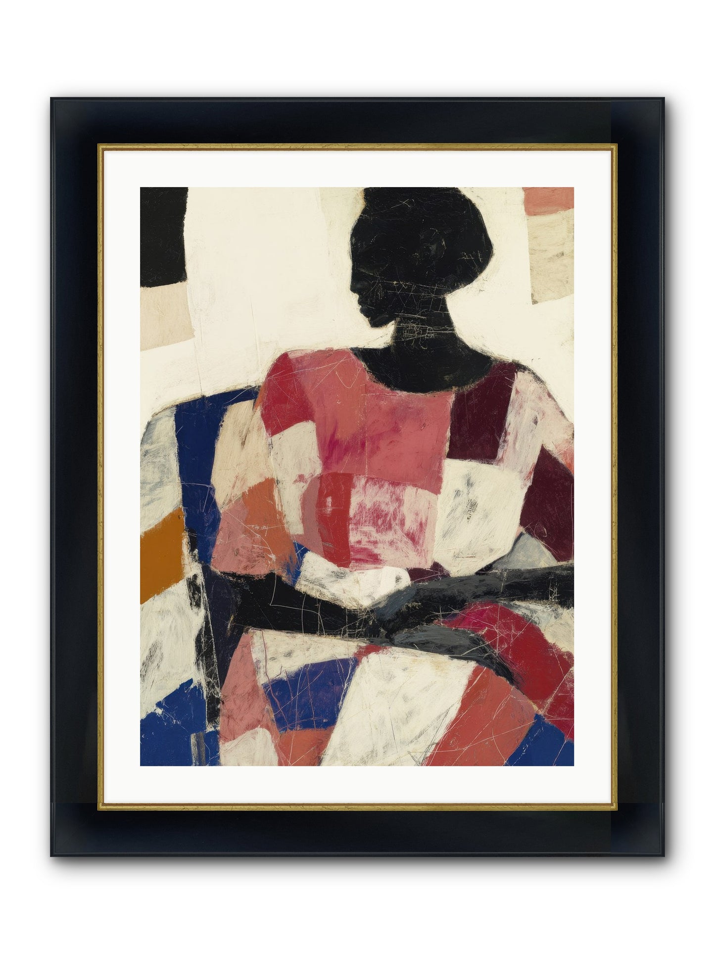Lost In Love Framed Print - Wide Black w/Gold 24x32