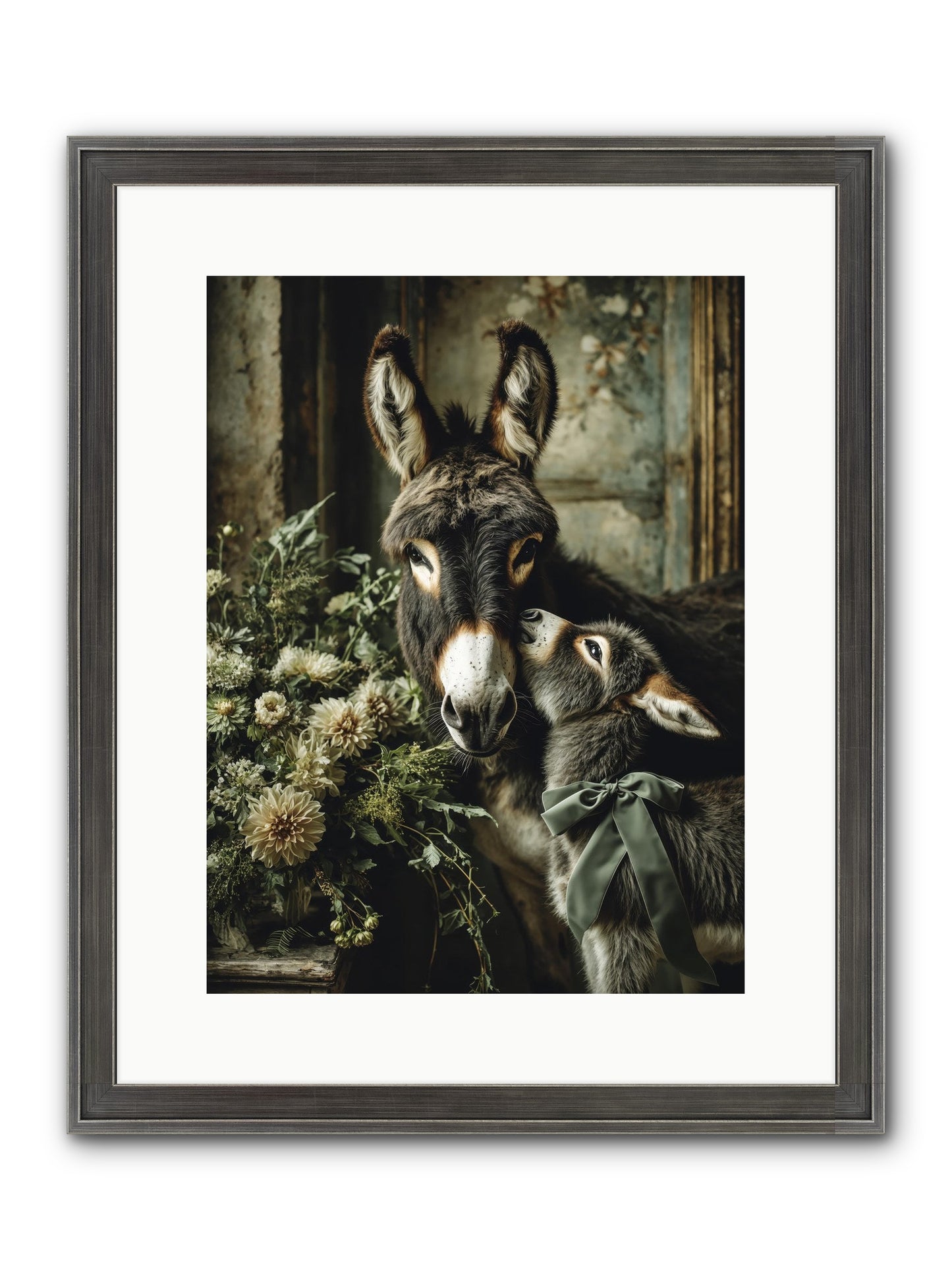 Lost In Lovely Framed Print - Slimwoods Black/Silver 12x16